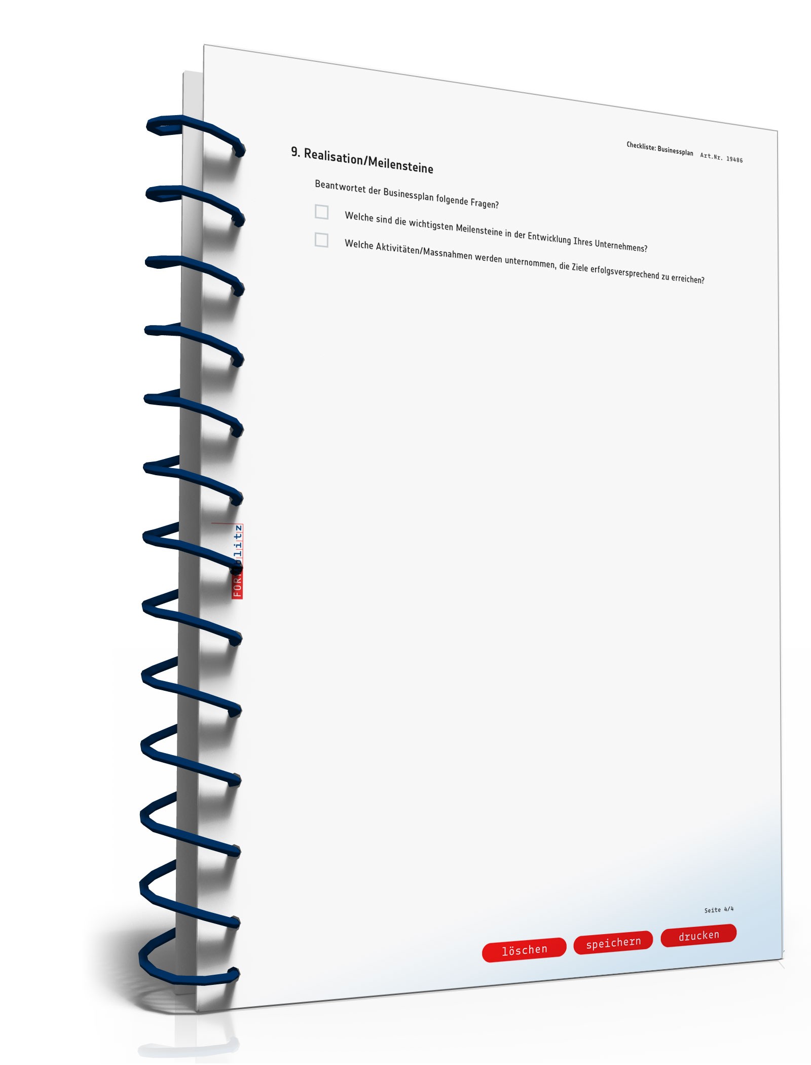 Kurzratgeber Businessplan PDF. Seite: 4