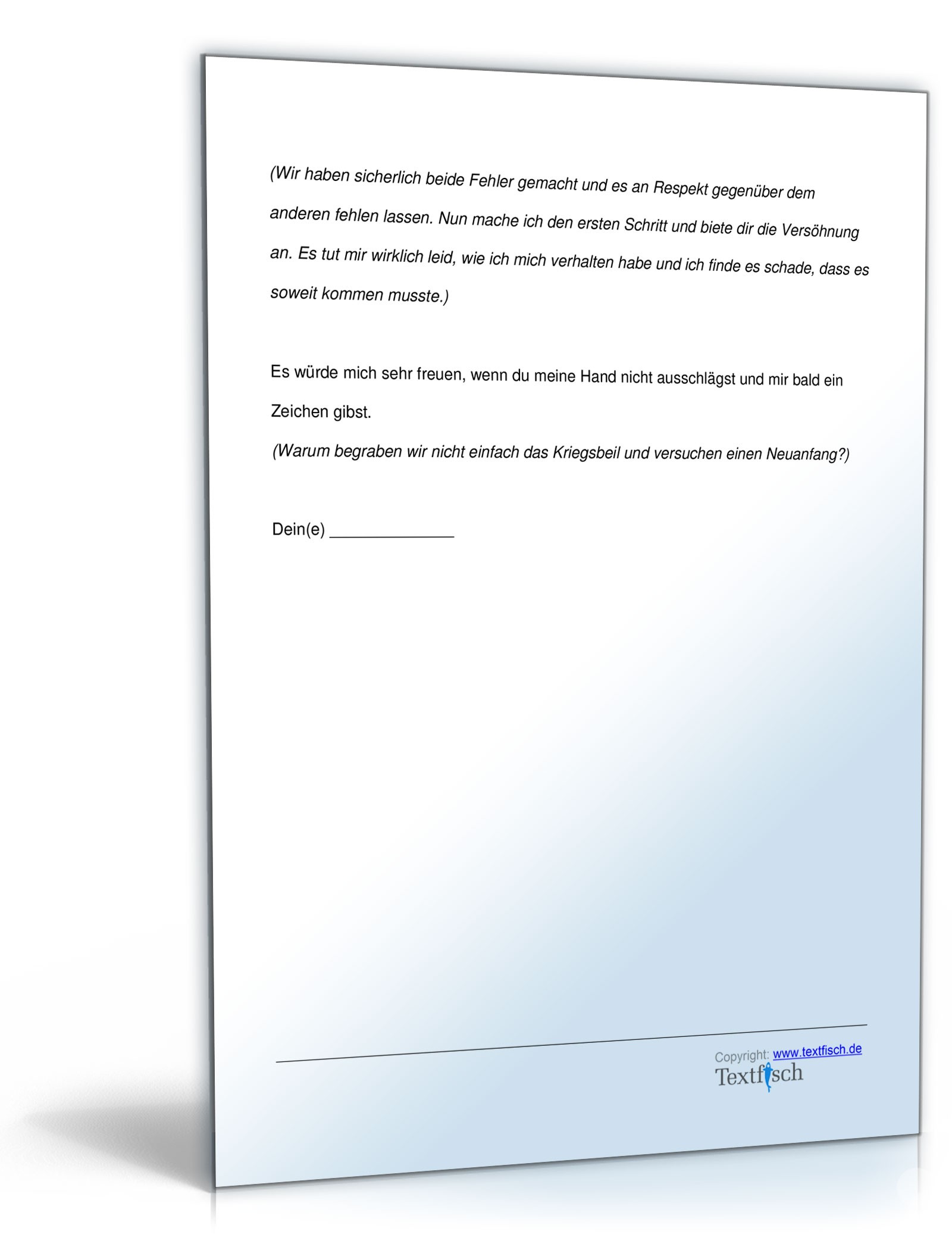 Versöhnungsangebot Verein PDF. Seite: 2