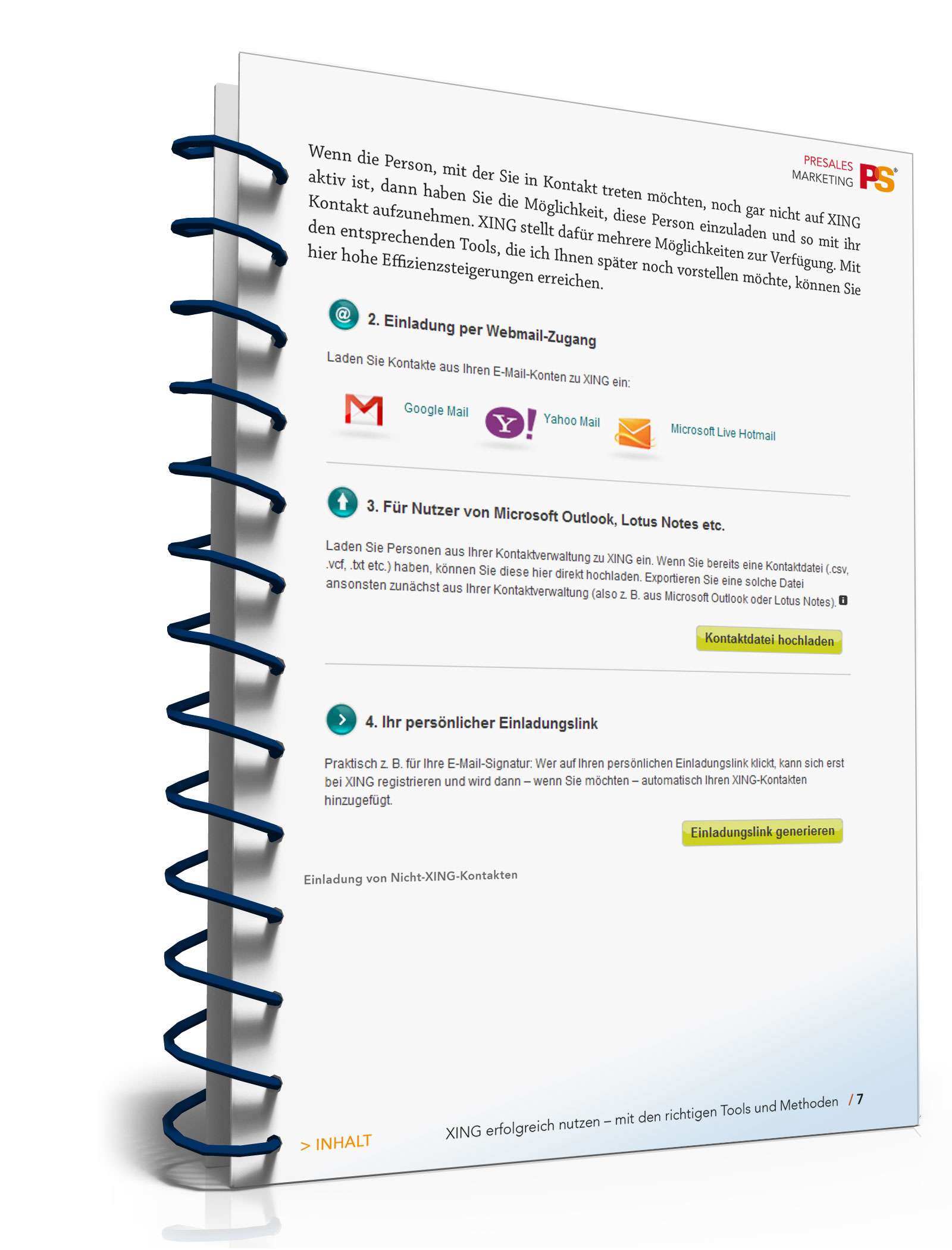 Ratgeber XING Tools/Methoden PDF. Seite: 7