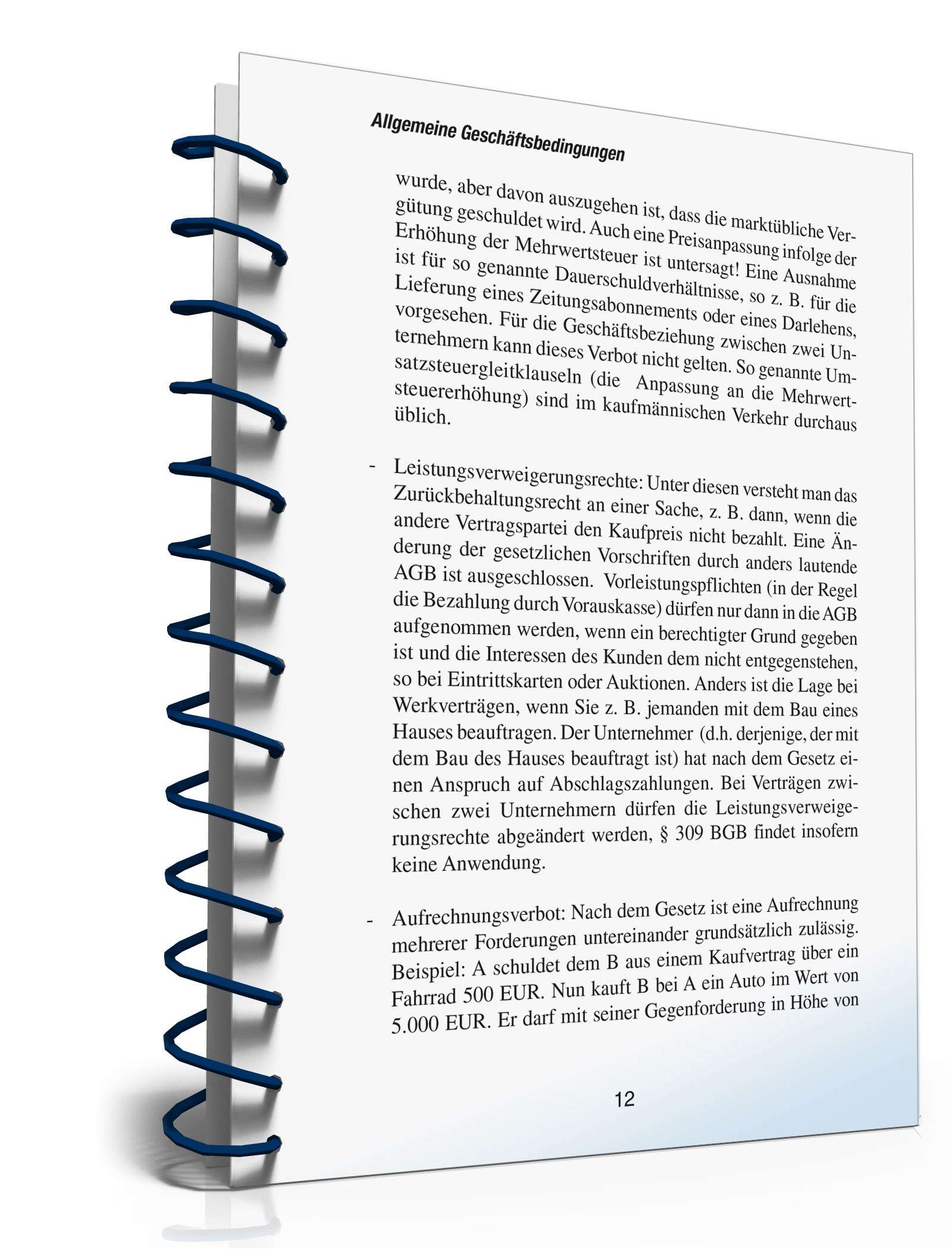 Ratgeber Festlegung Allgemeine Geschäftsbedingungen  PDF. Seite: 11