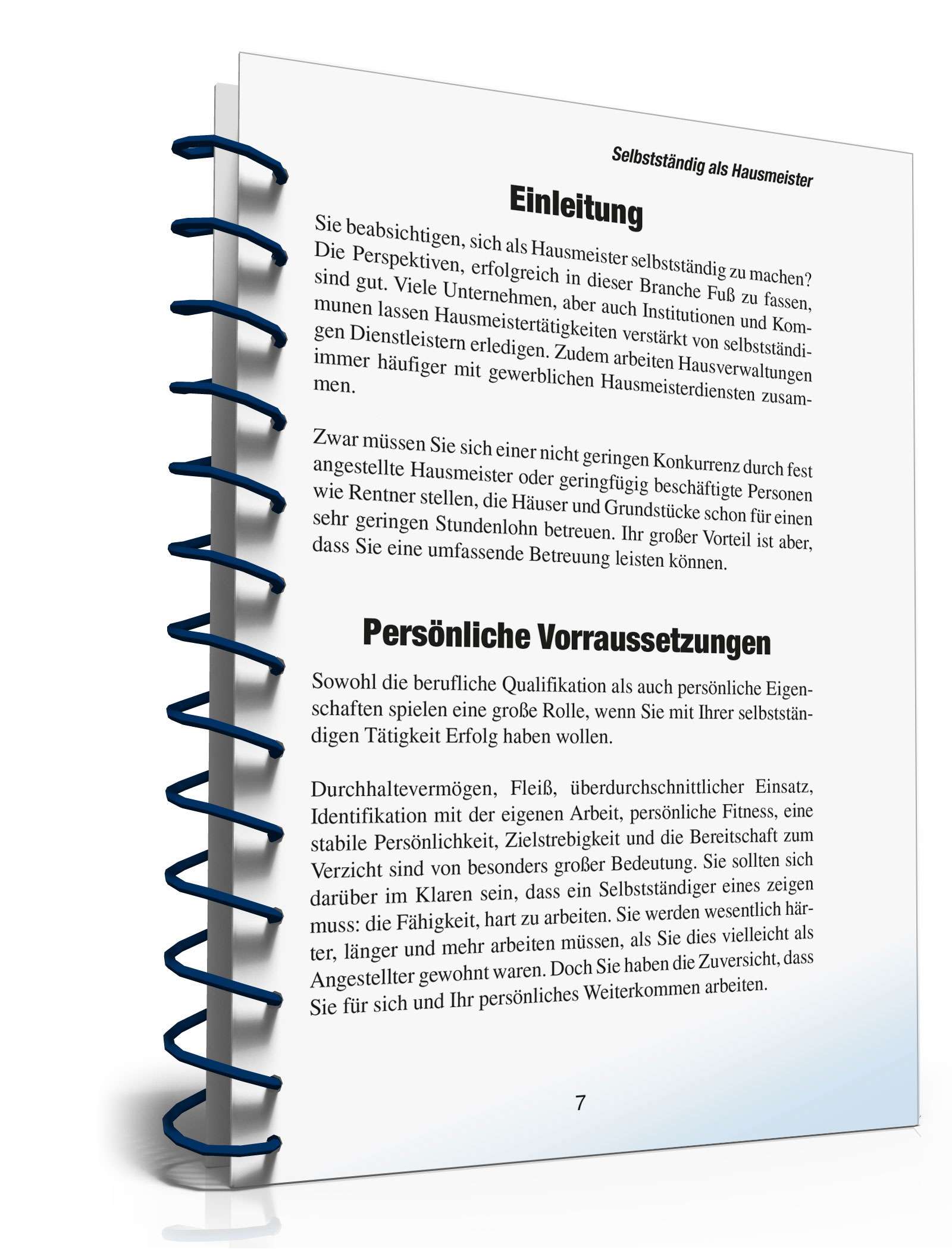 Selbstständig als Hausmeister PDF. Seite: 6