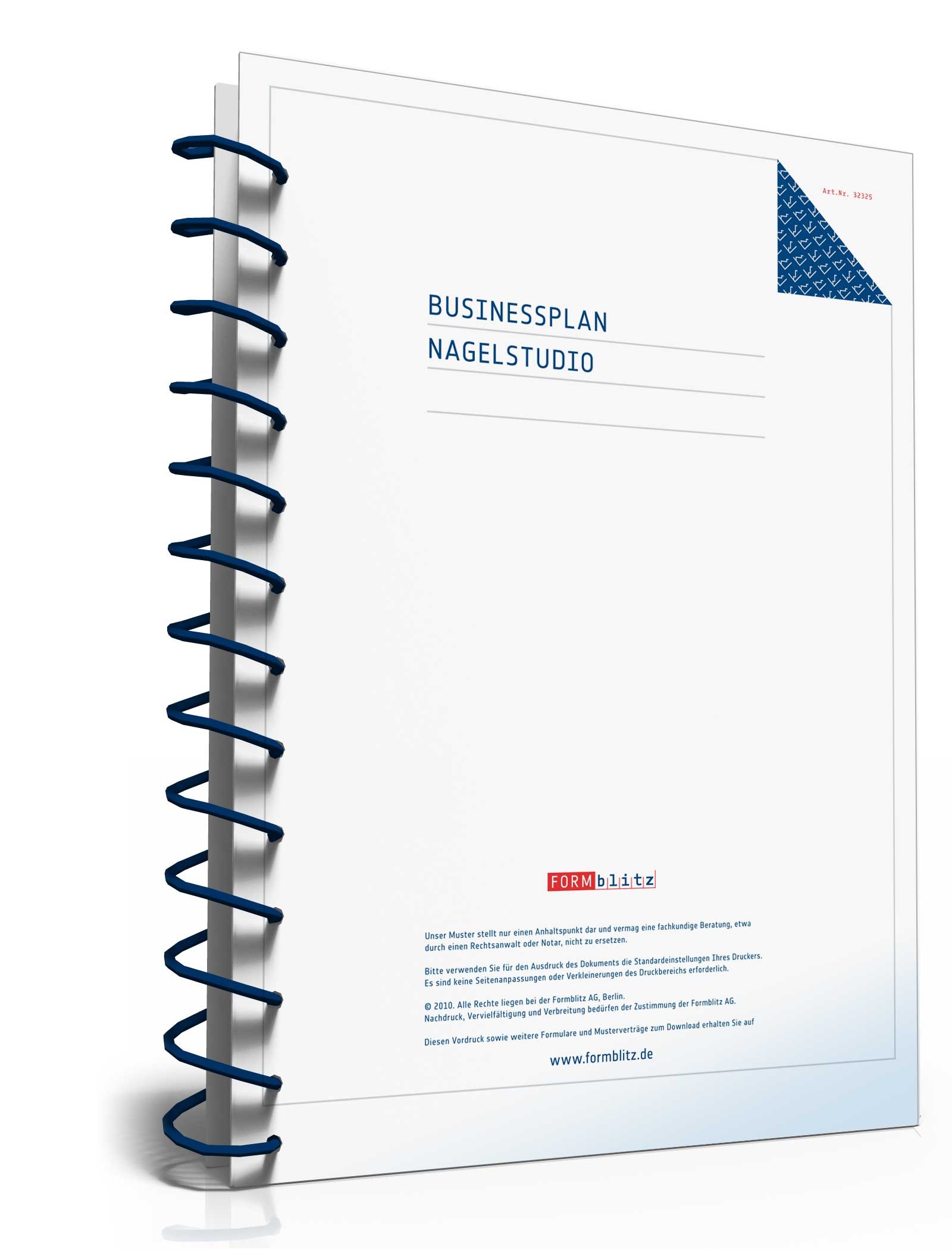 Businessplan Nagelstudio Excel. Seite: 2