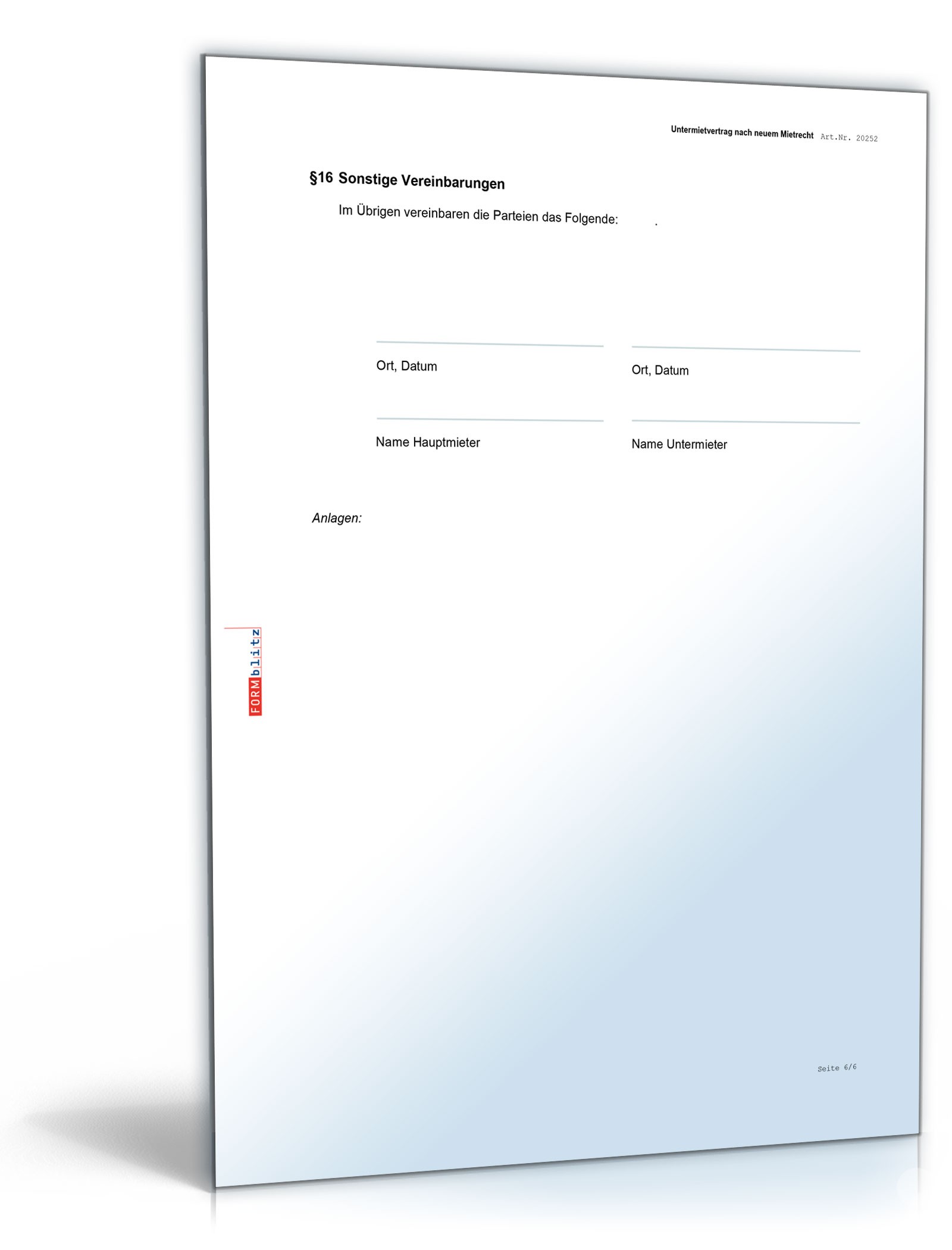 Erfolgreich untervermieten Excel. Seite: 13