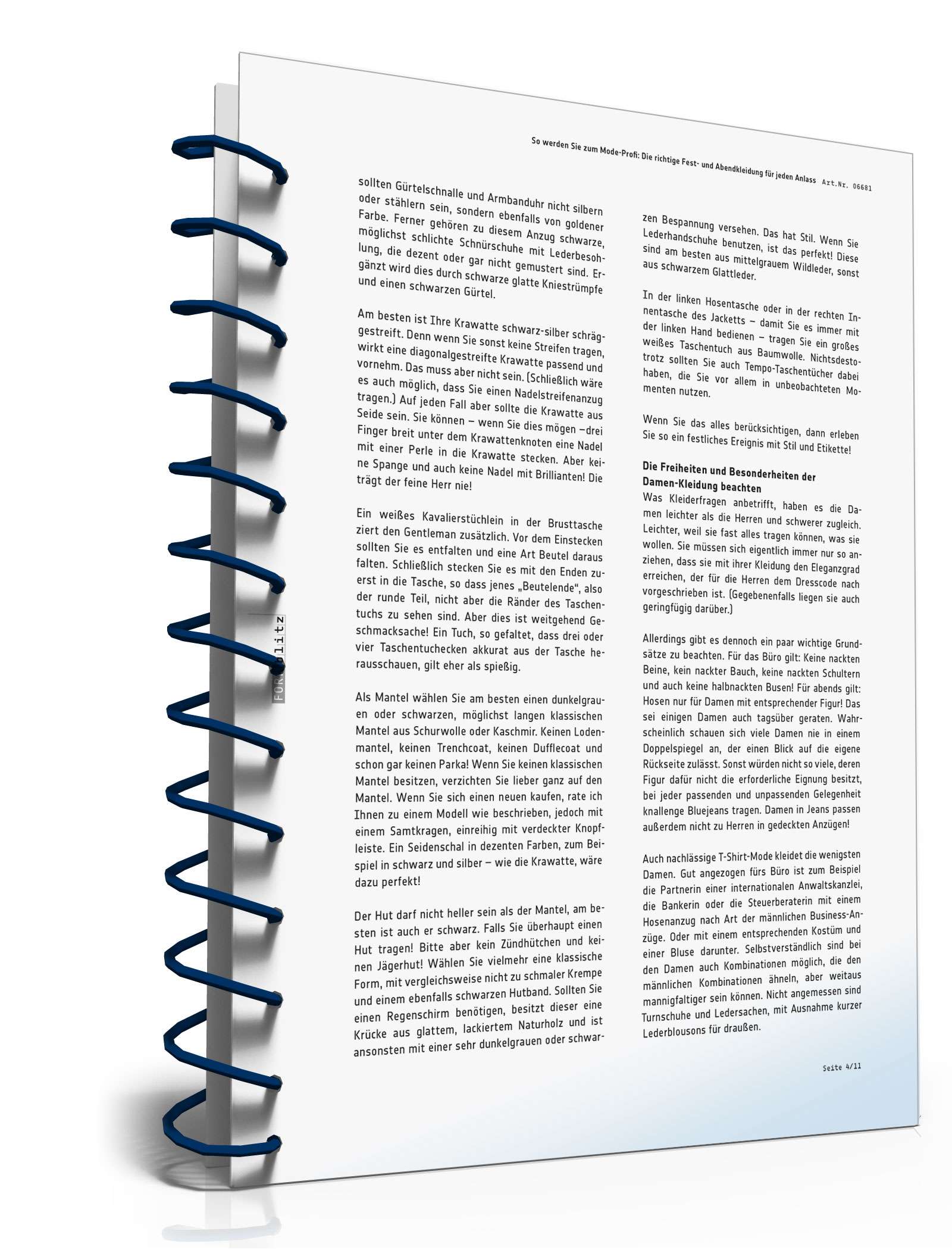 Ratgeber Mode-Profi Fest-/Abendkleidung PDF. Seite: 5