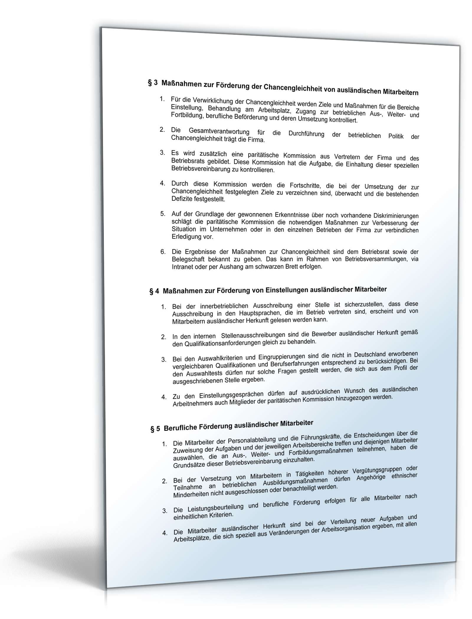 Betriebsvereinbarung Rassismus PDF. Seite: 2