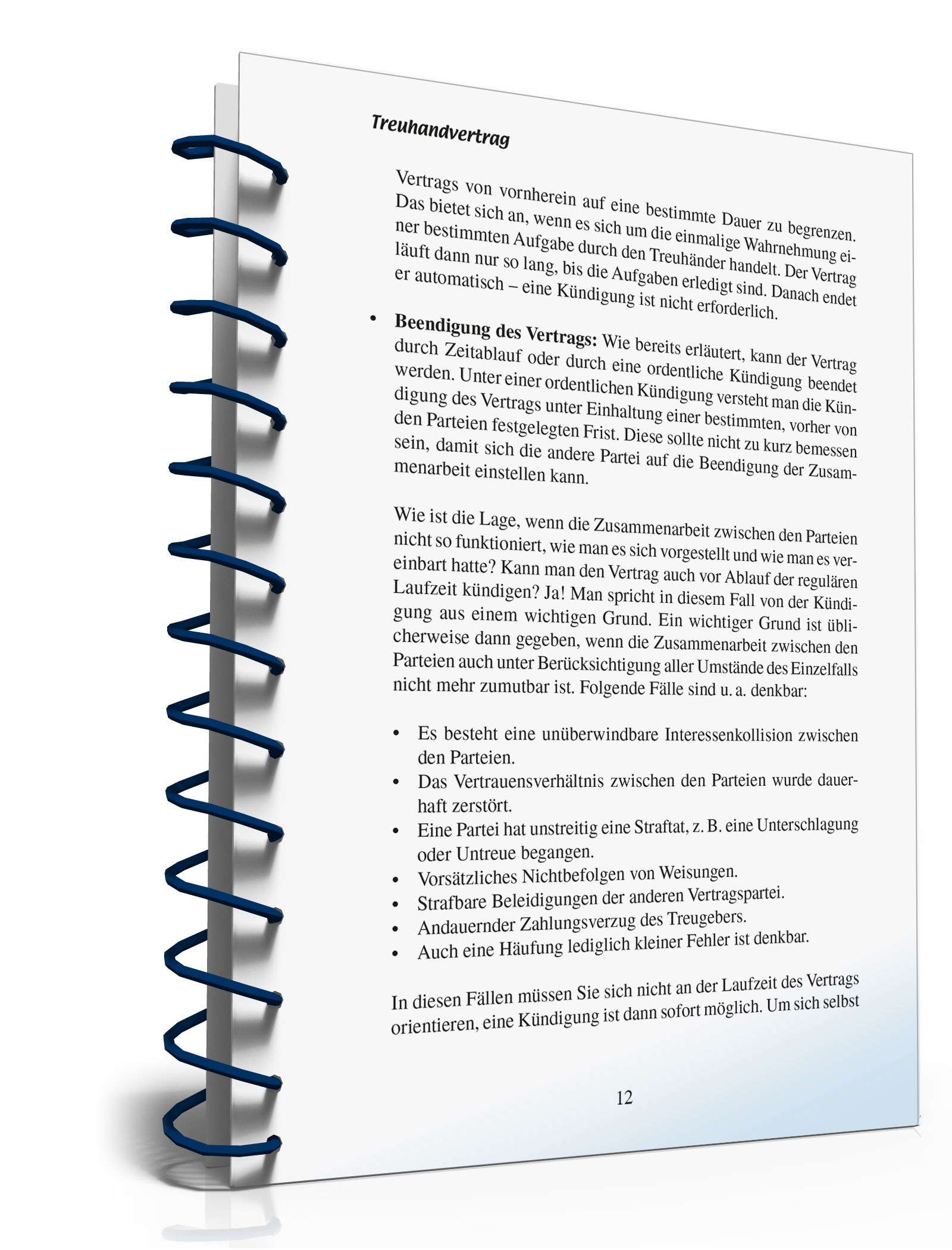 Der Treuhandvertrag PDF. Seite: 11