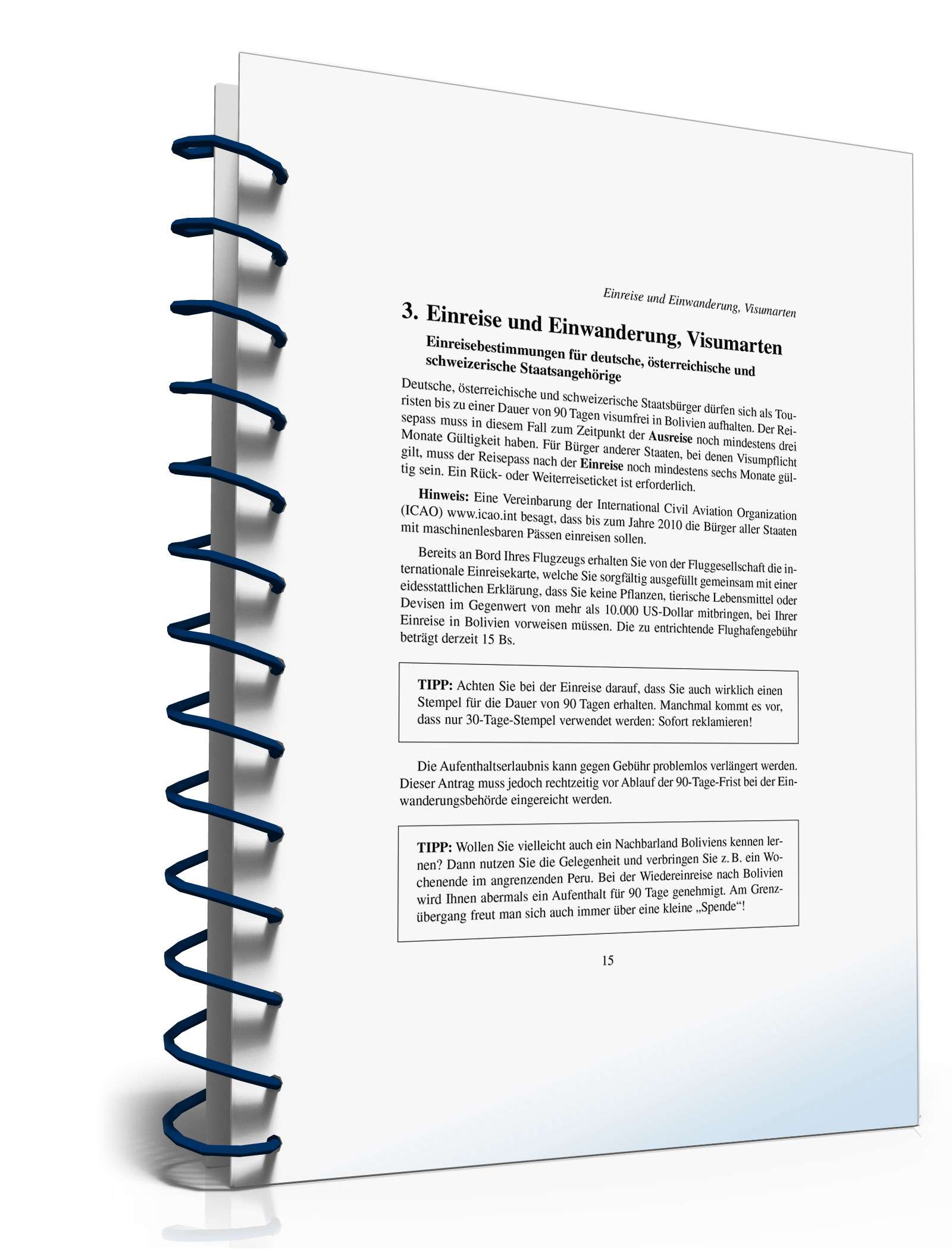 Ratgeber Bolivien PDF. Seite: 15