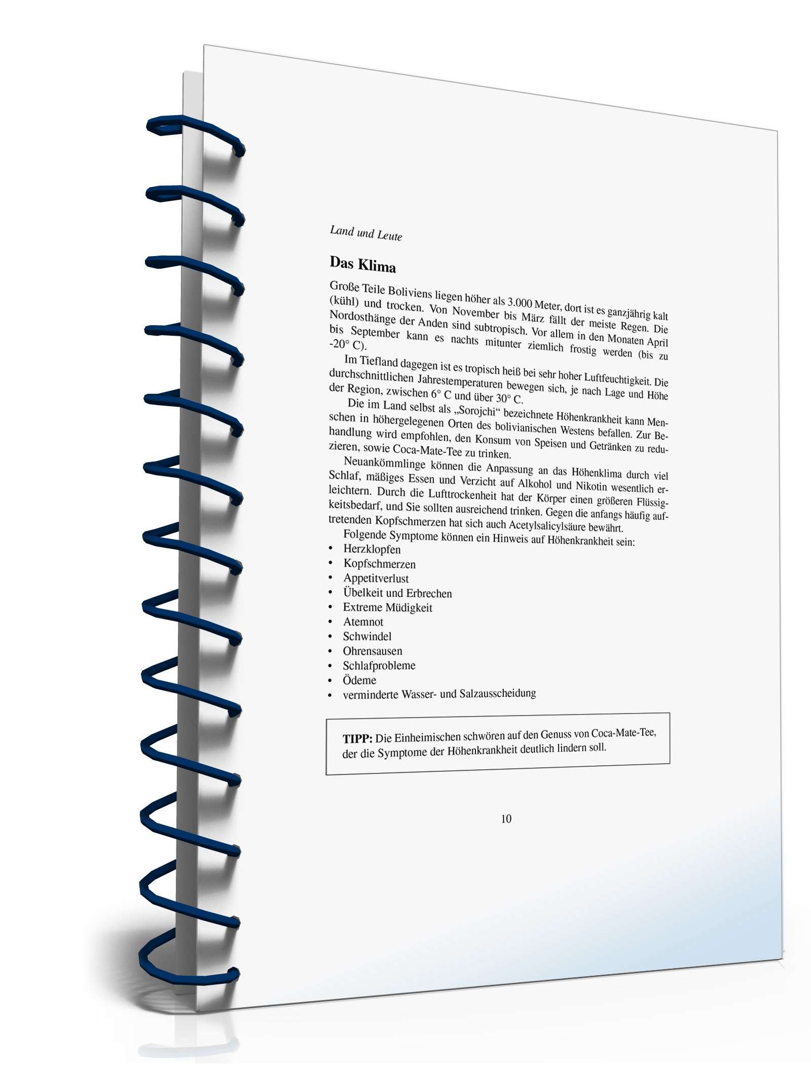 Ratgeber Bolivien PDF. Seite: 10