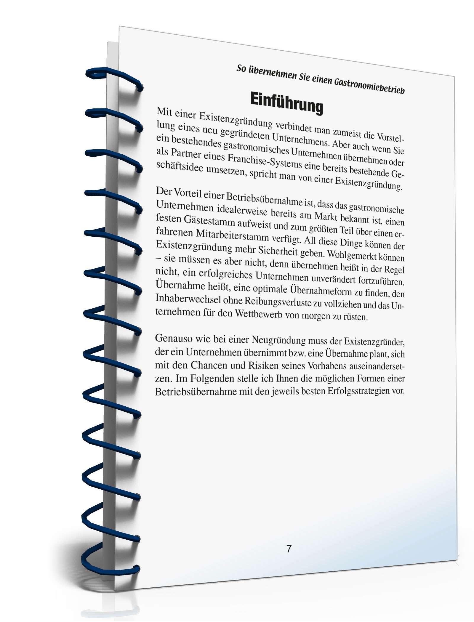 Ratgeber Übernahme Gastronomiebetrieb PDF. Seite: 7