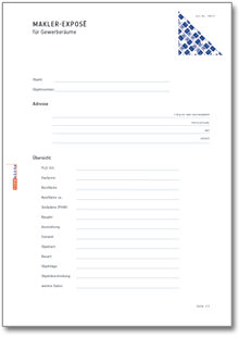 Makler-Exposé Gewerberaum PDF