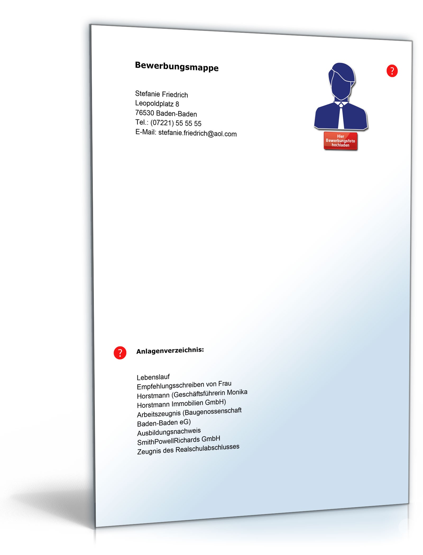 Lebenslauf Immobilienkaufmann