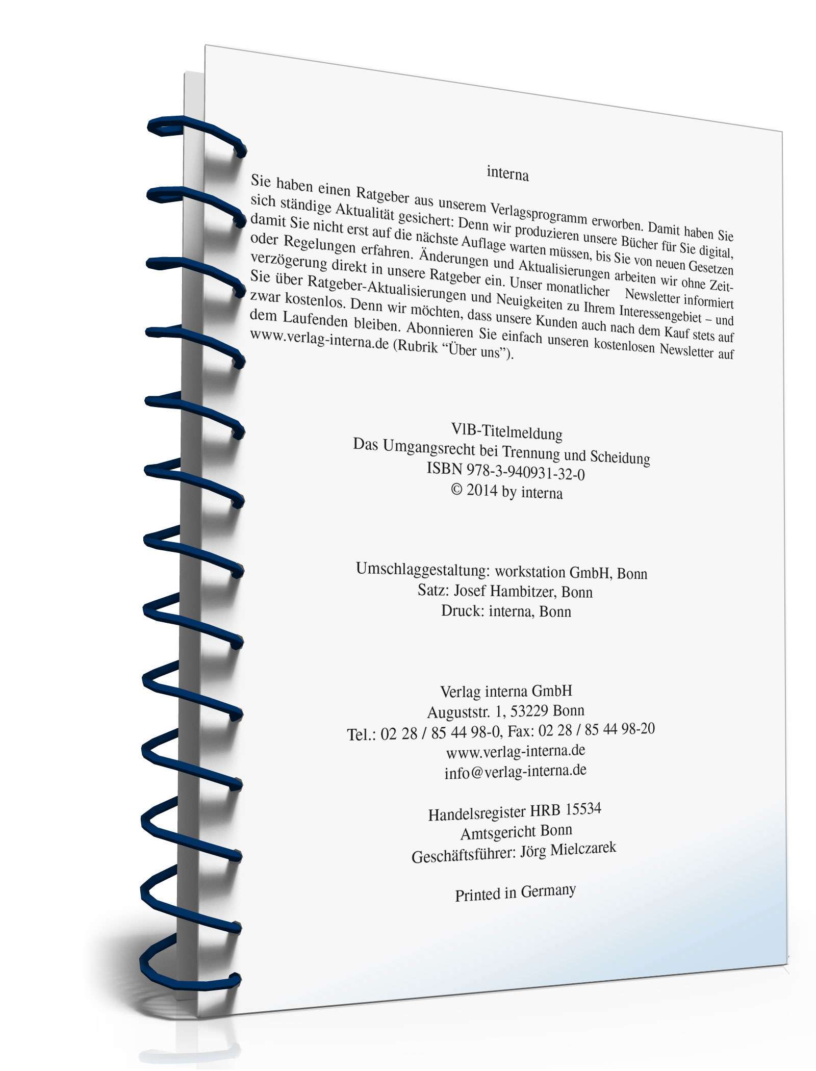 Ratgeber Umgangsrecht Trennung/Scheidung PDF. Seite: 2