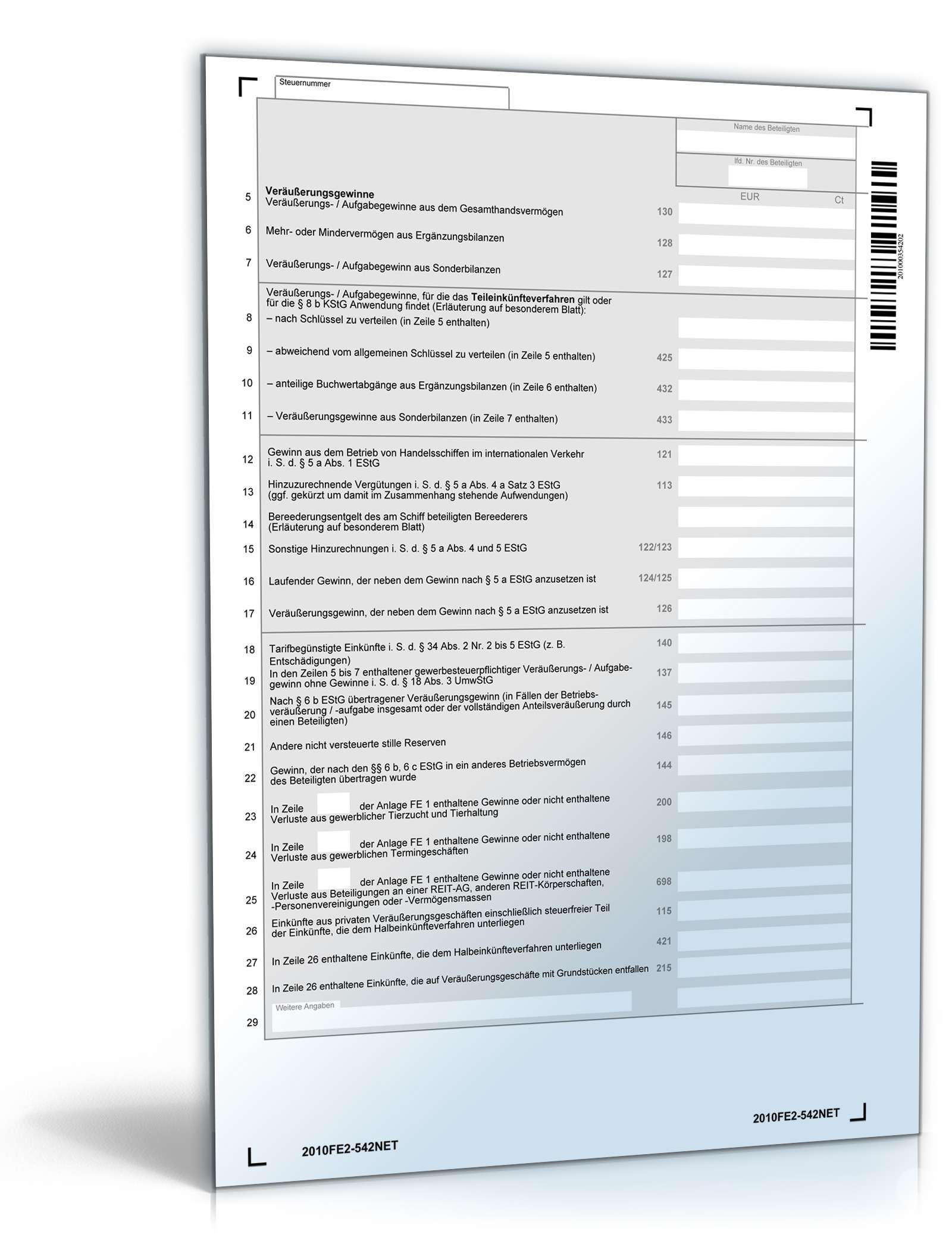 Anlage FE 2 2010 PDF. Seite: 2