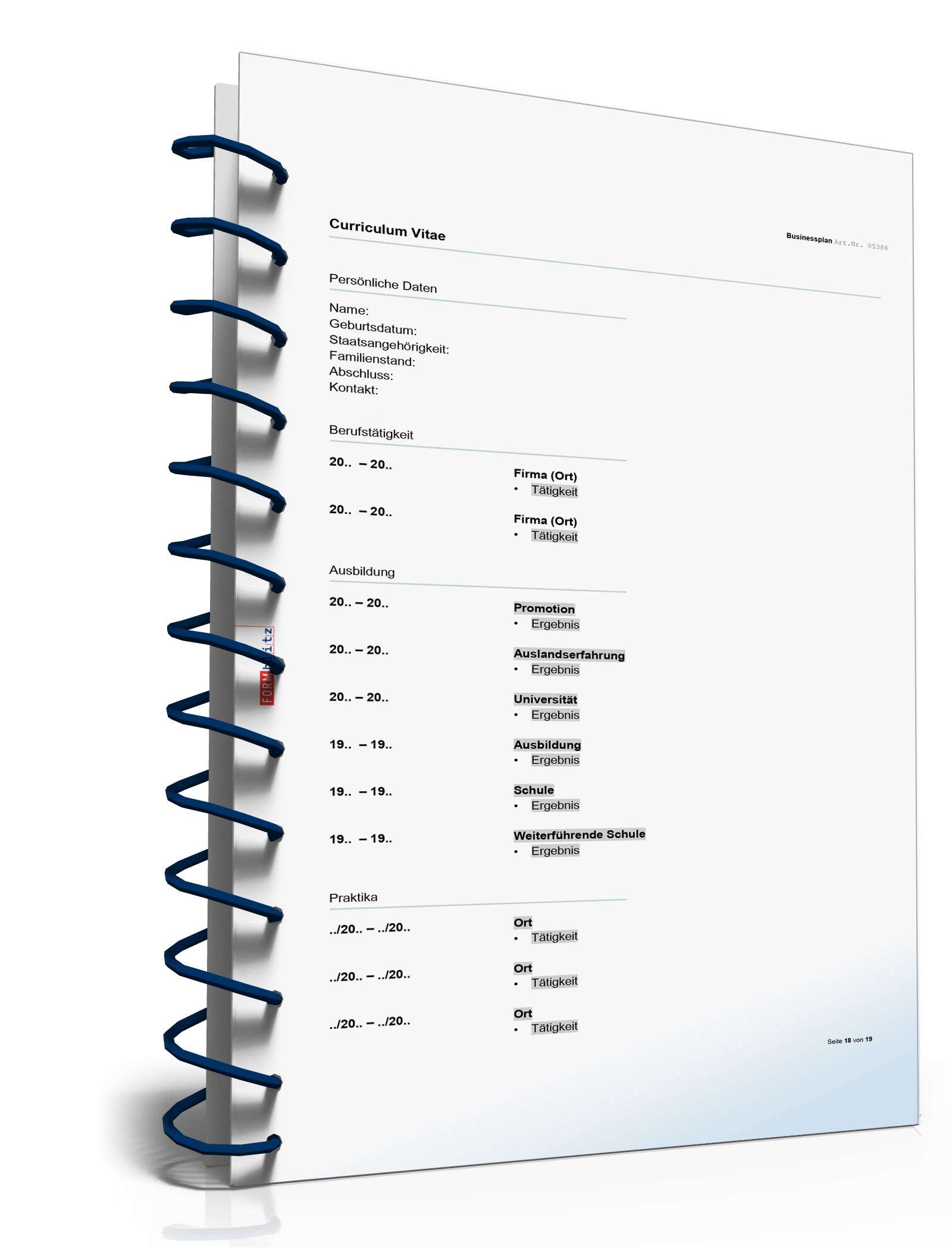 Businessplan E-Commerce Excel. Seite: 16