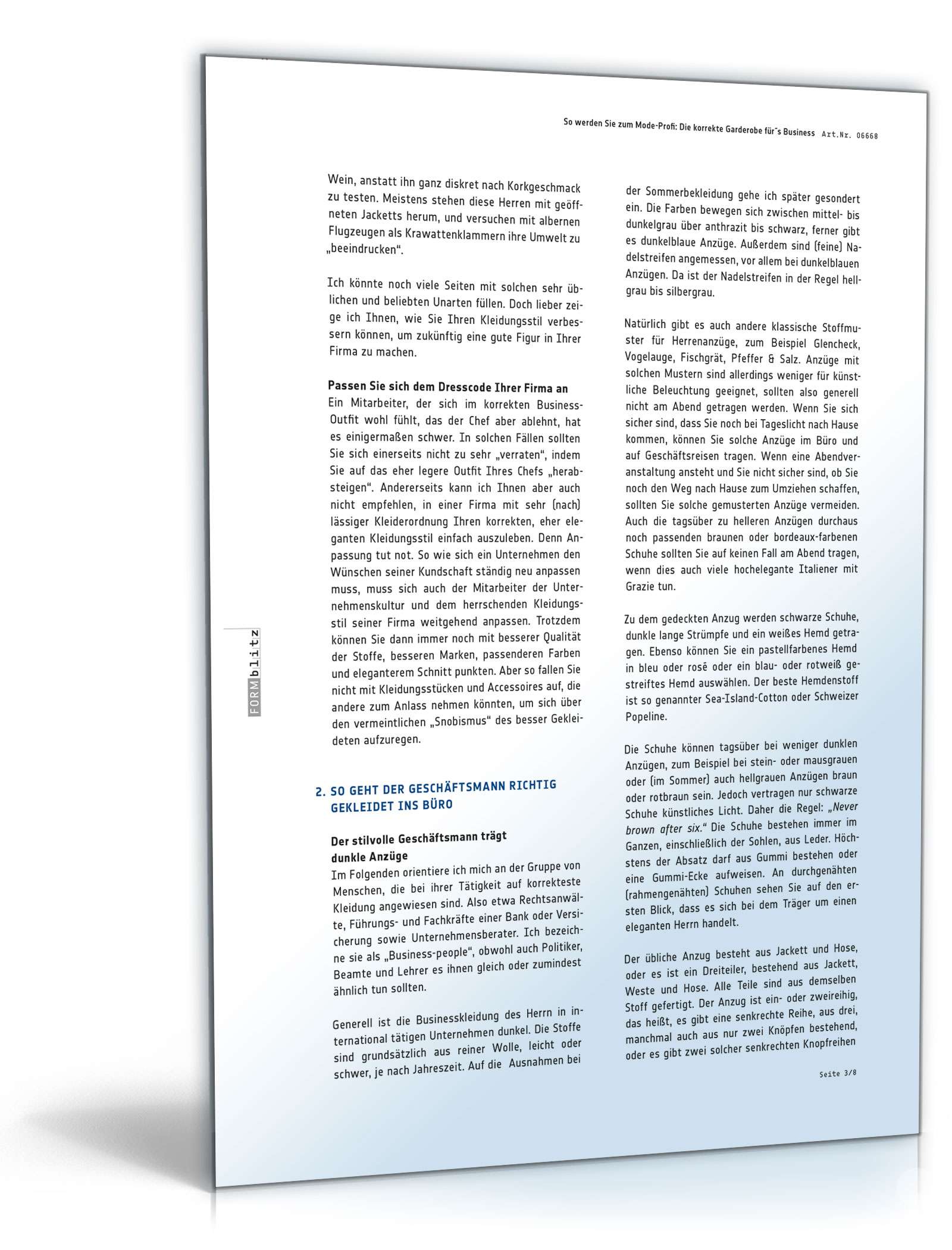 Das große Business-Knigge-Paket Excel. Seite: 10