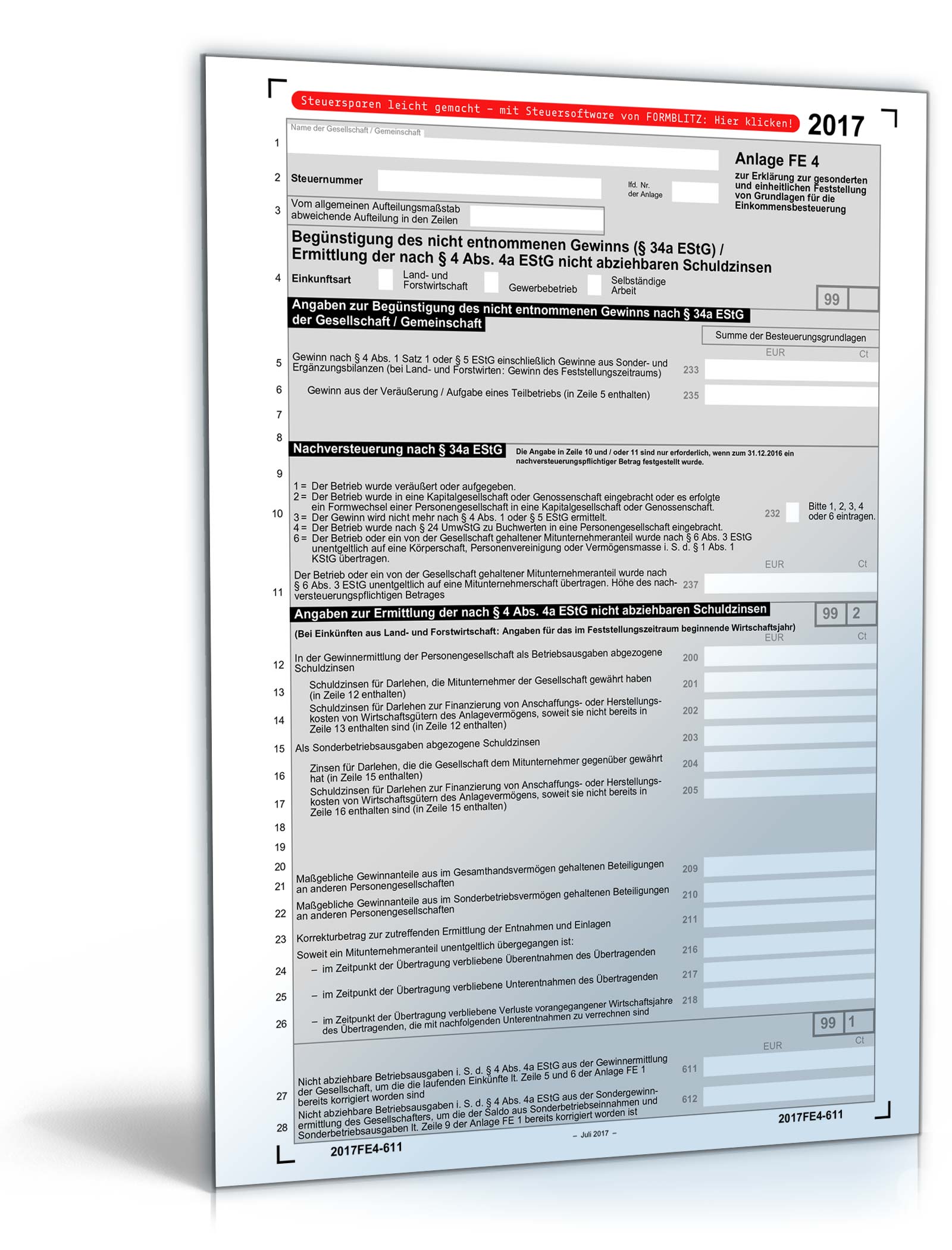 Anlage FE 4 2017 PDF