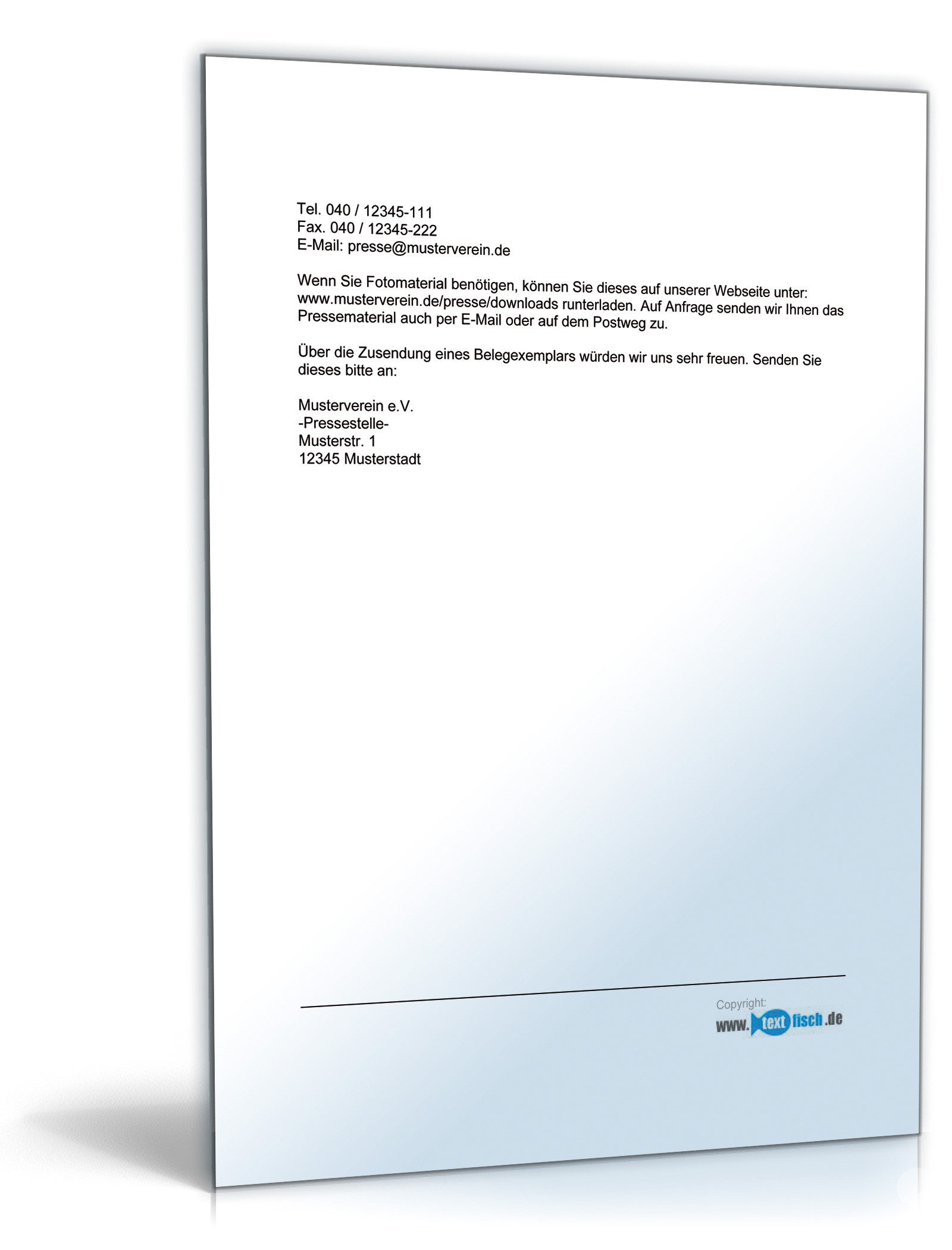 Pressemitteilung Ergebnisbericht einer Hilfsaktion eines Vereins PDF. Seite: 2