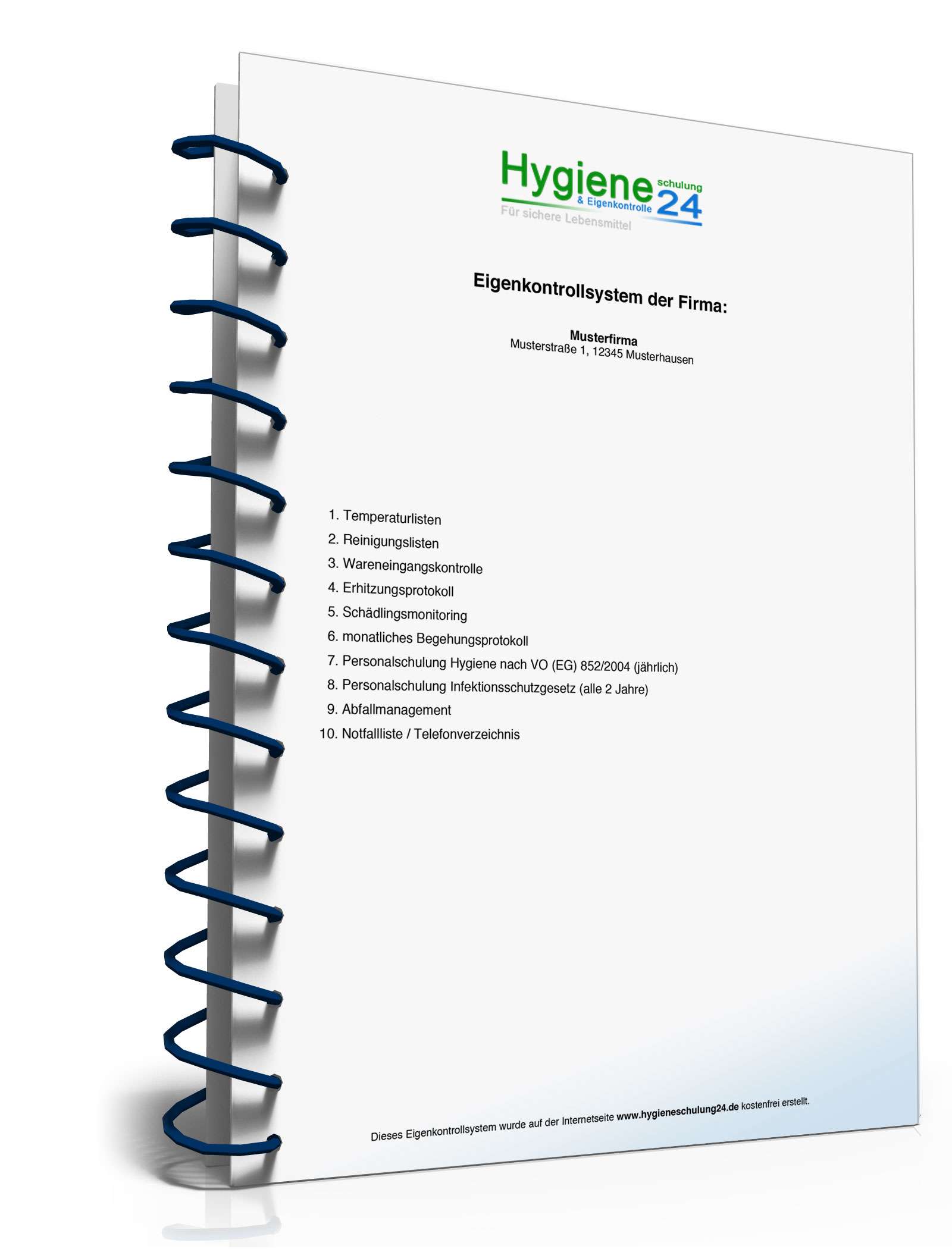 HACCP-Eigenkontrolle Speisegaststätte PDF