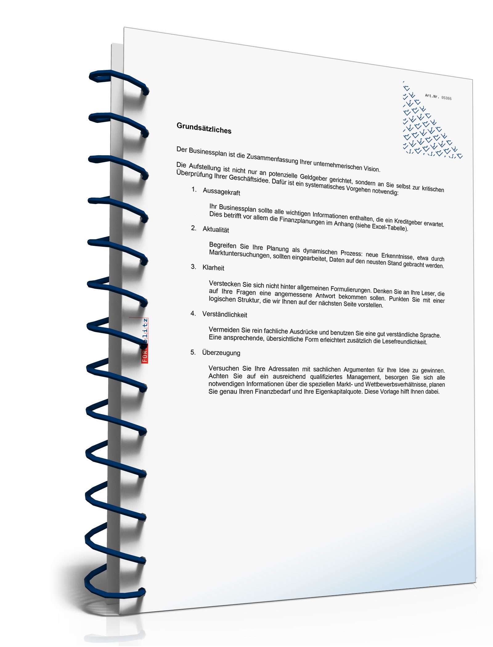 Businessplan Existenzgründung Excel. Seite: 4