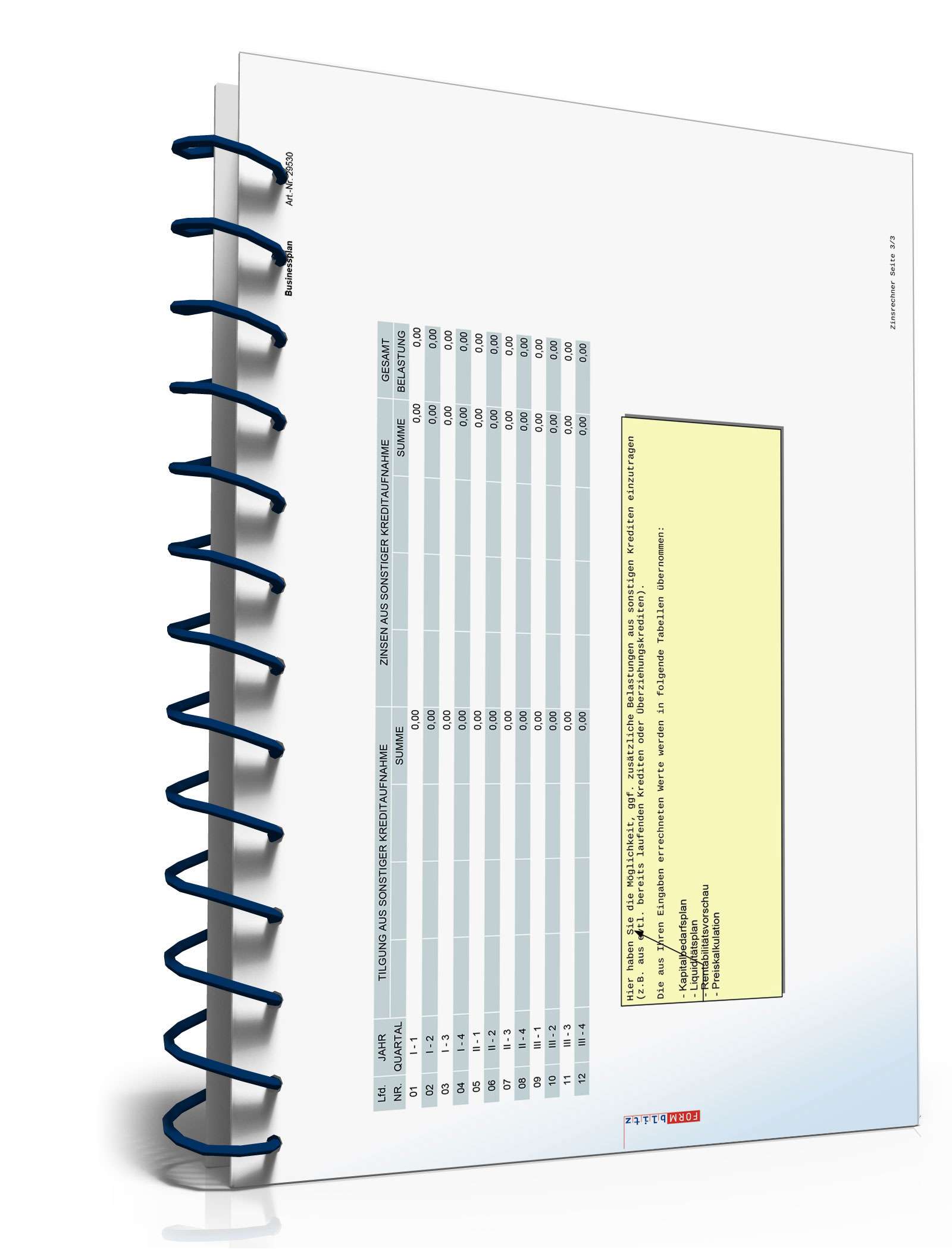 Businessplan Kulturcafé Excel. Seite: 30
