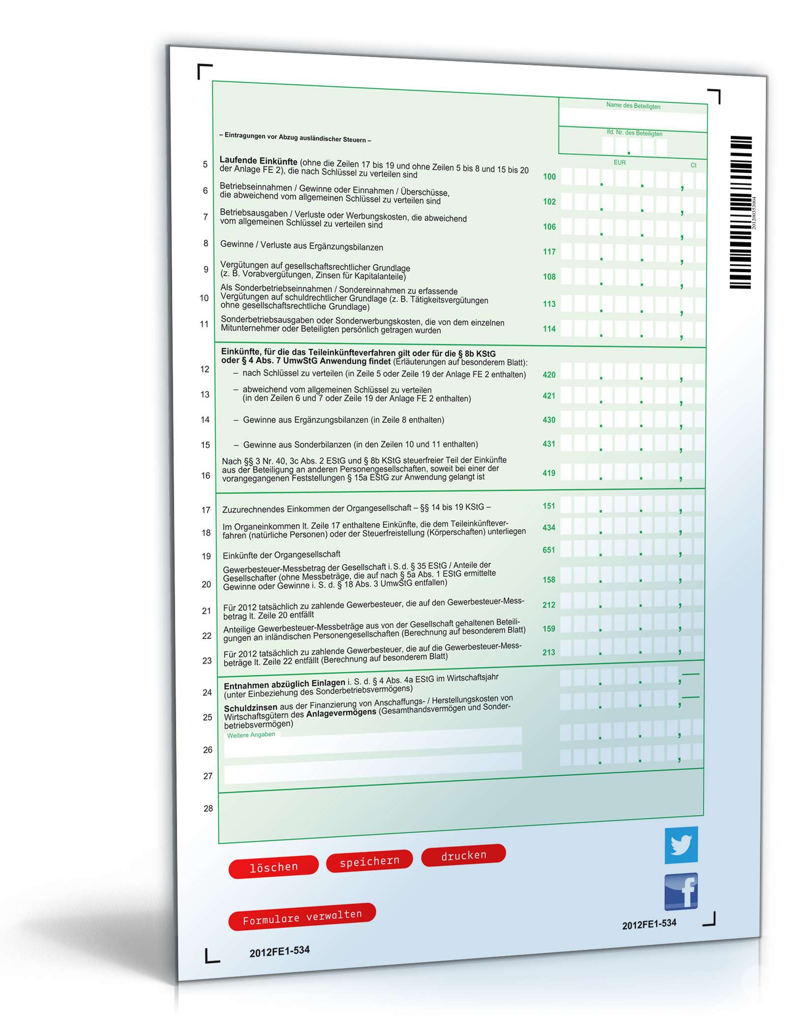 Anlage FE 1 2012 PDF. Seite: 4