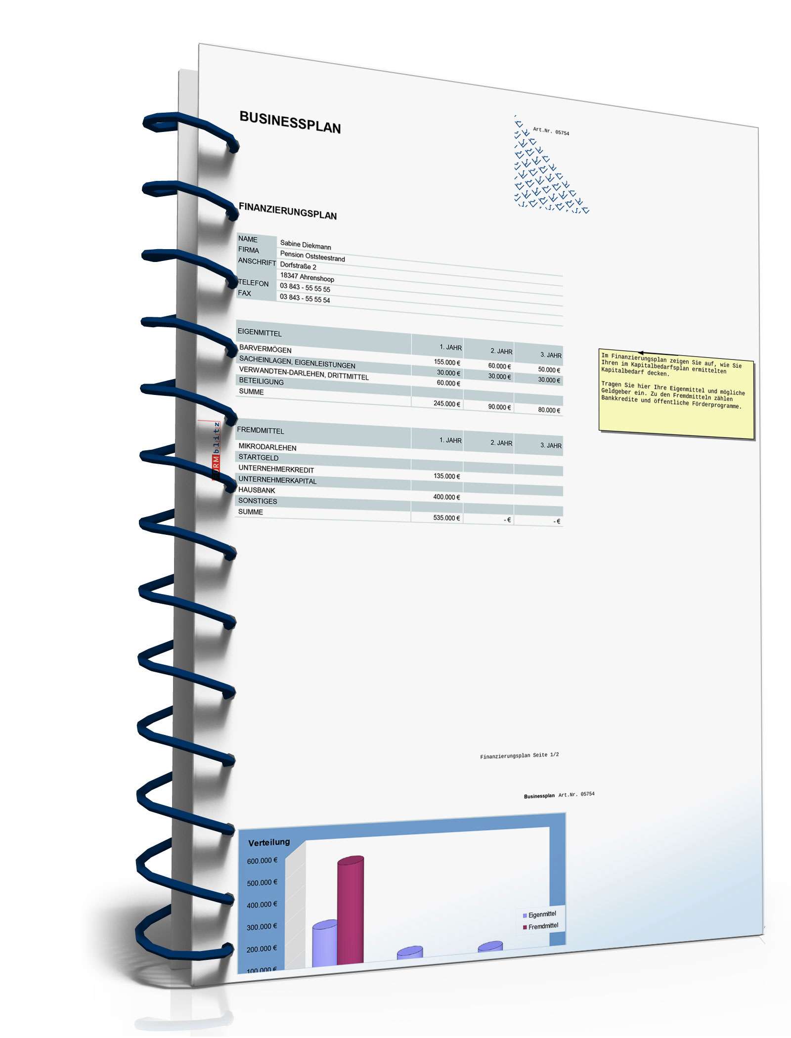 Businessplan Hotel Excel. Seite: 10