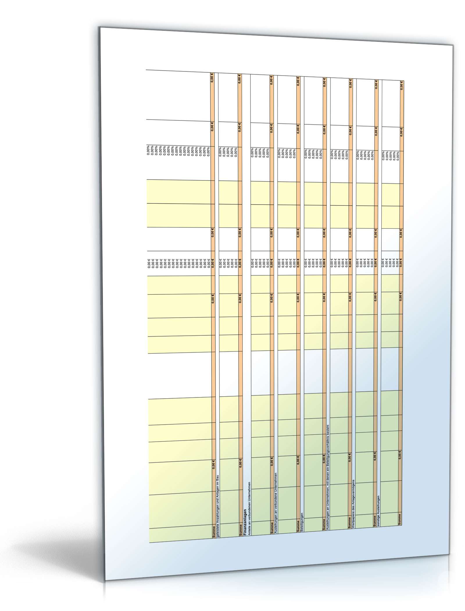 Anlagenverwaltung Excel. Seite: 7
