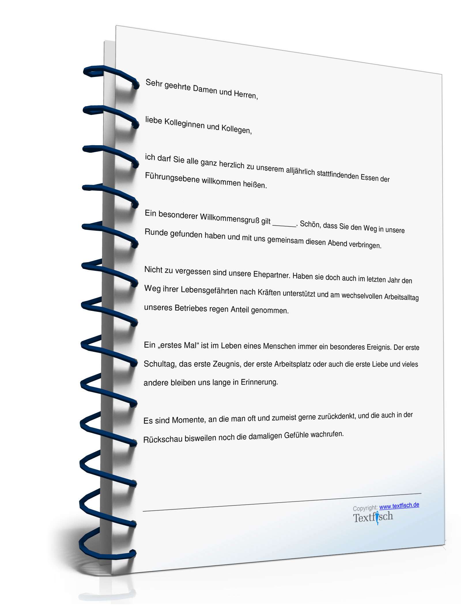 Antrittsrede eines leitenden Angestellten PDF. Seite: 2