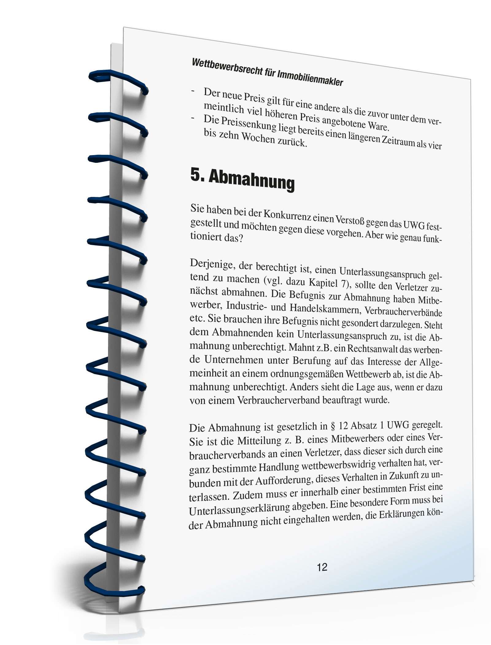 Wettbewerbsrecht für Immobilienmakler PDF. Seite: 11
