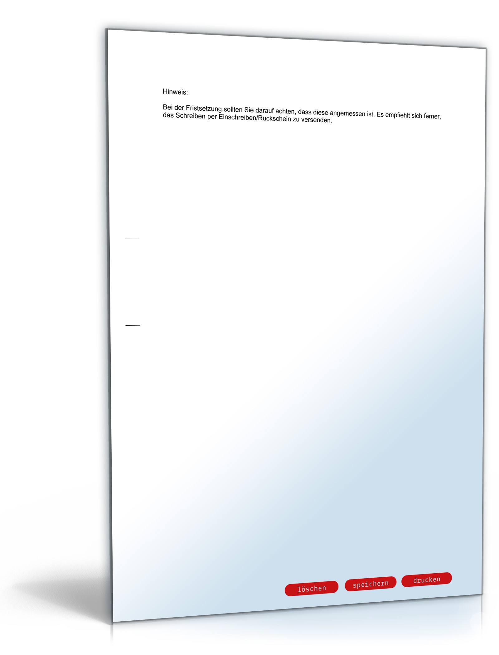 Rücktrittserklärung Aufforderung Kaufpreisrückzahlung PDF. Seite: 2