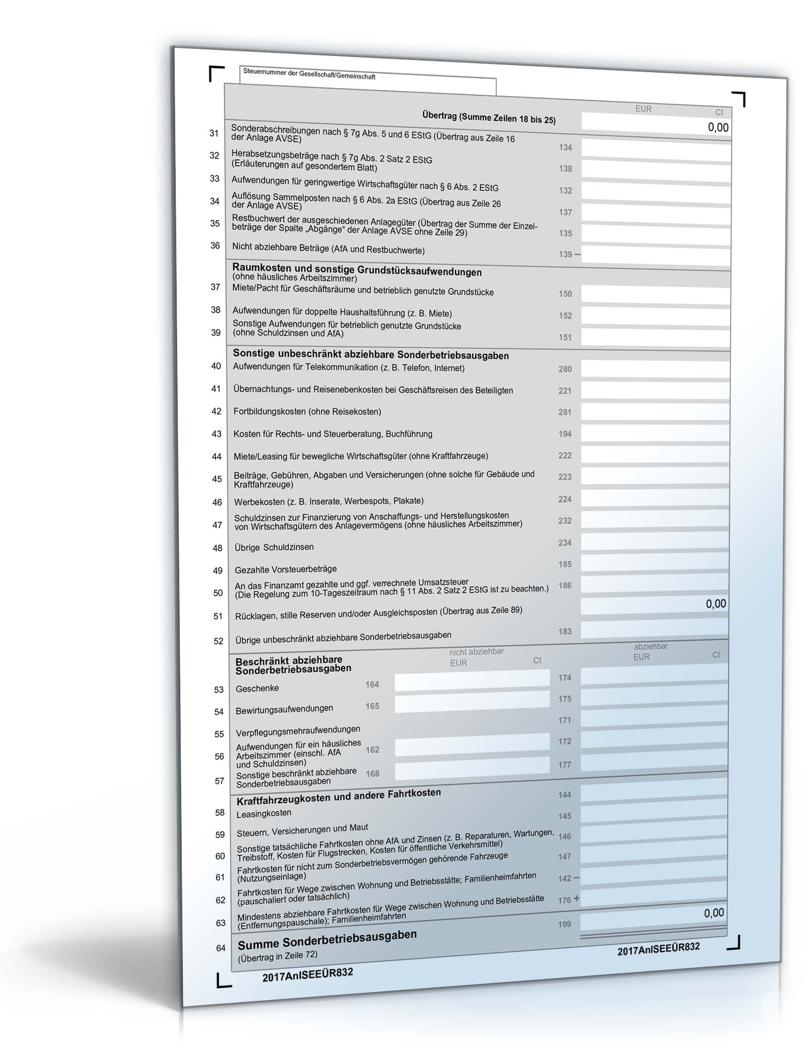 Anlage SE 2017 PDF. Seite: 2