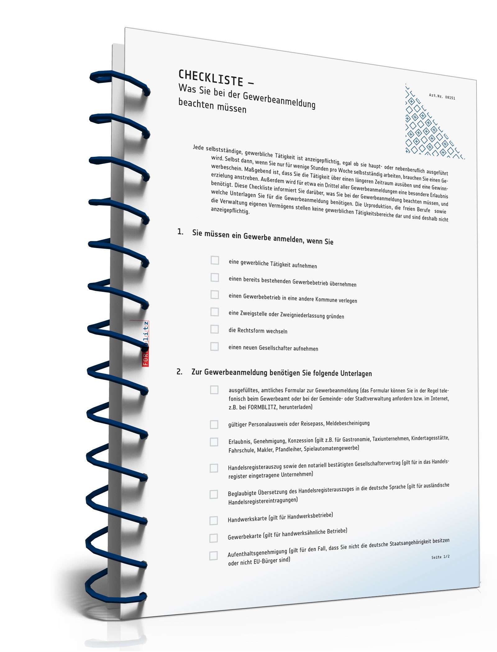 Was Sie bei der Gewerbeanmeldung beachten müssen PDF