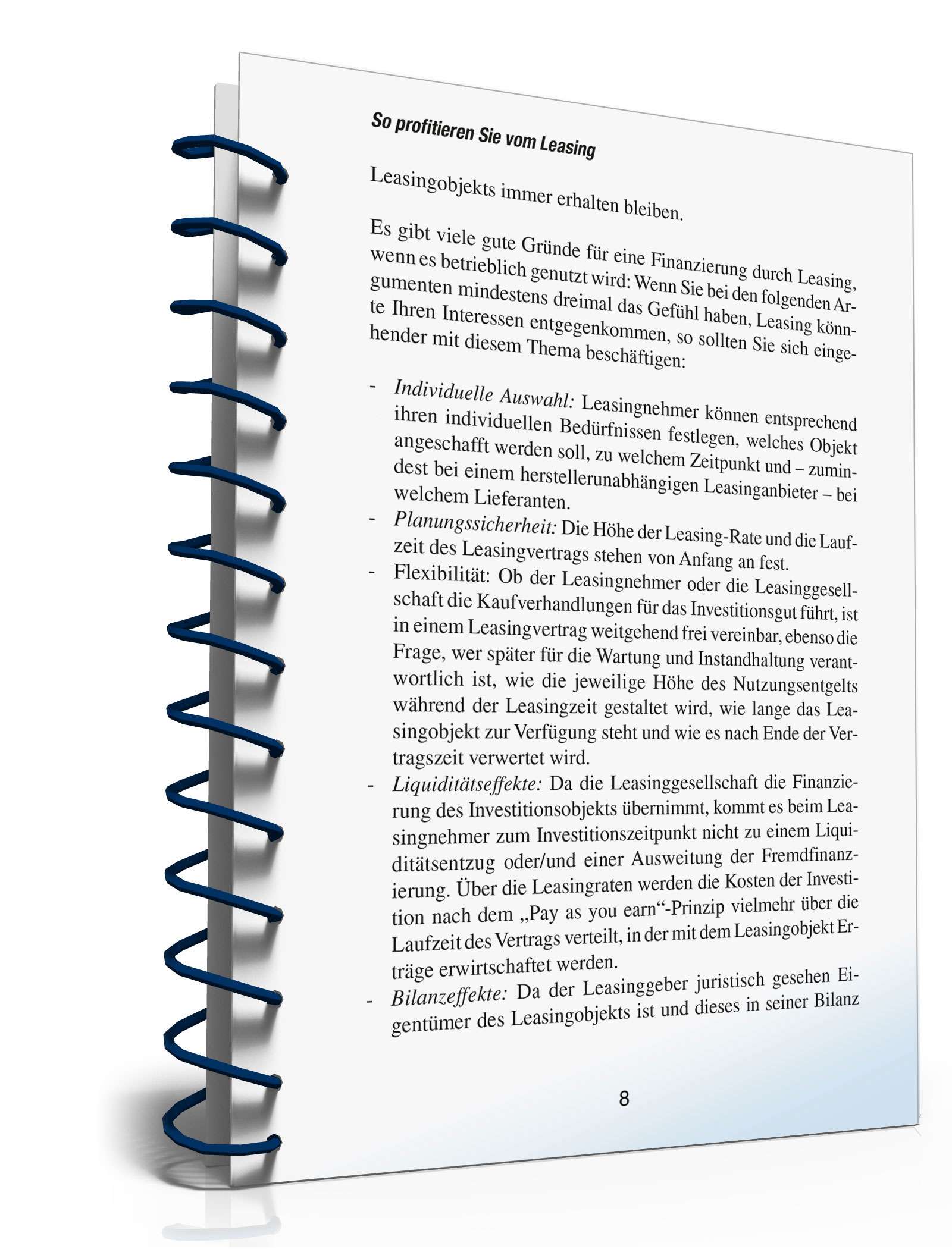 Ratgeber zum Thema Leasing  PDF. Seite: 7