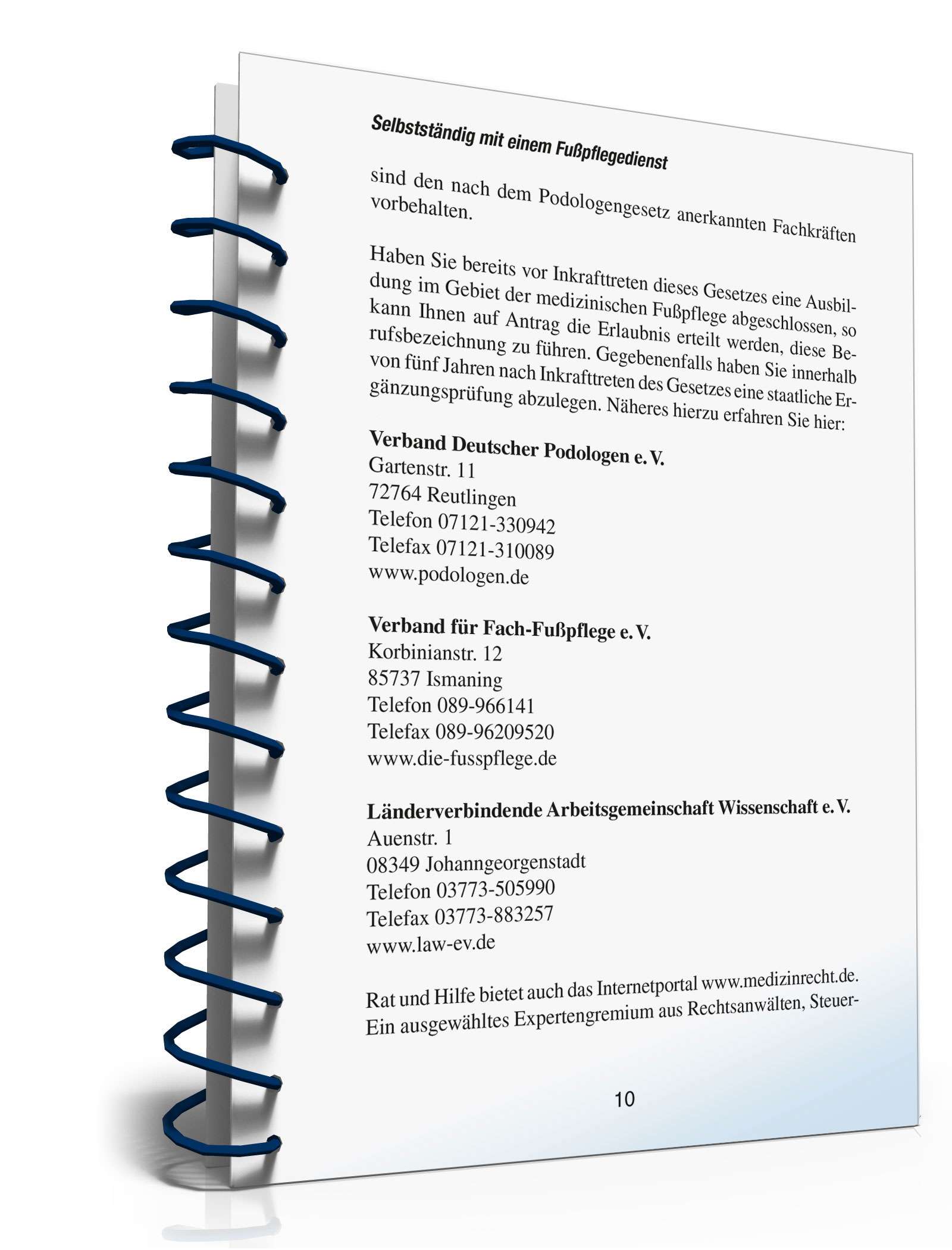 (Nebenberuflich) selbstständig mit einem Fußpflegedienst PDF. Seite: 9