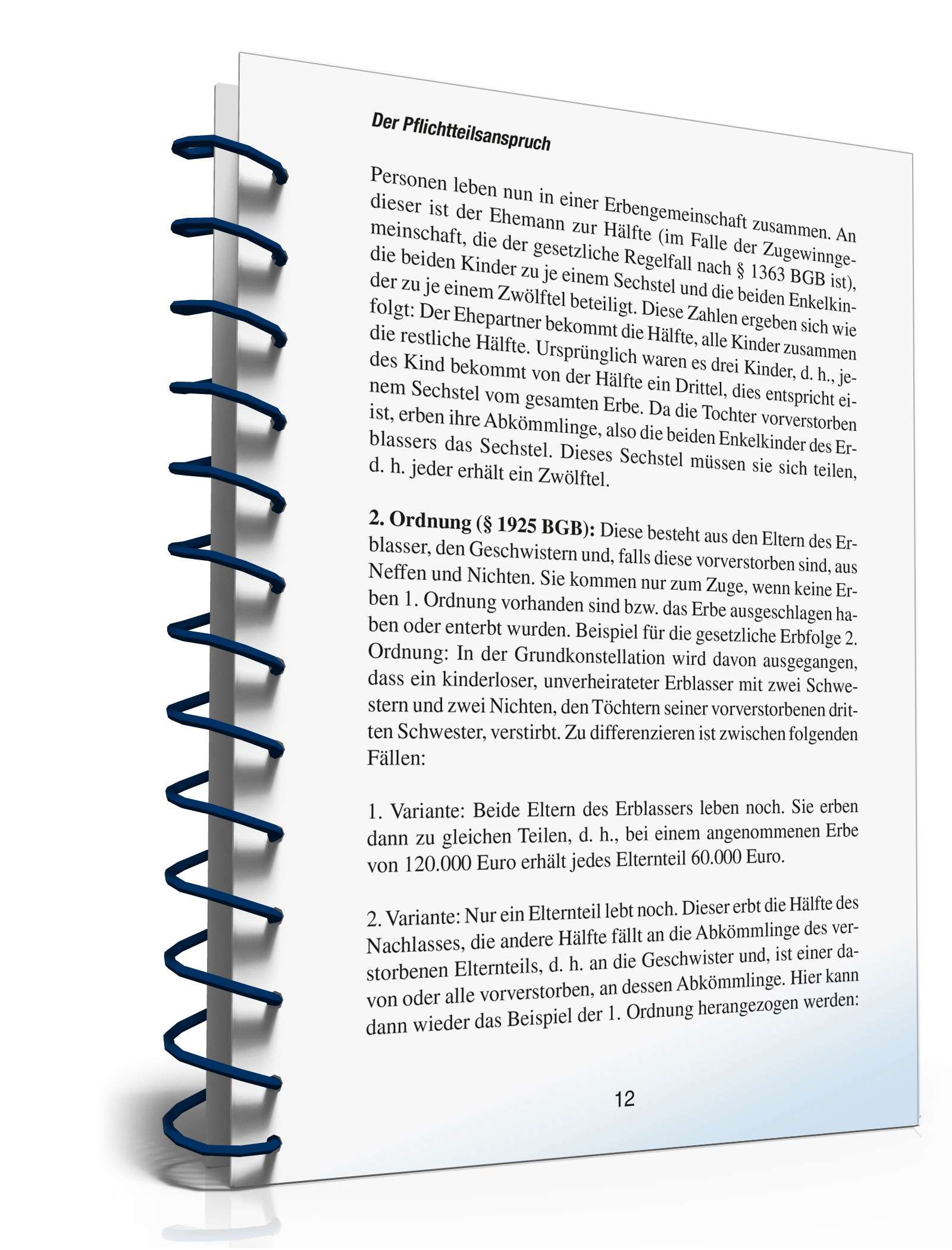 Ratgeber Pflichtteilsanspruch  PDF. Seite: 12