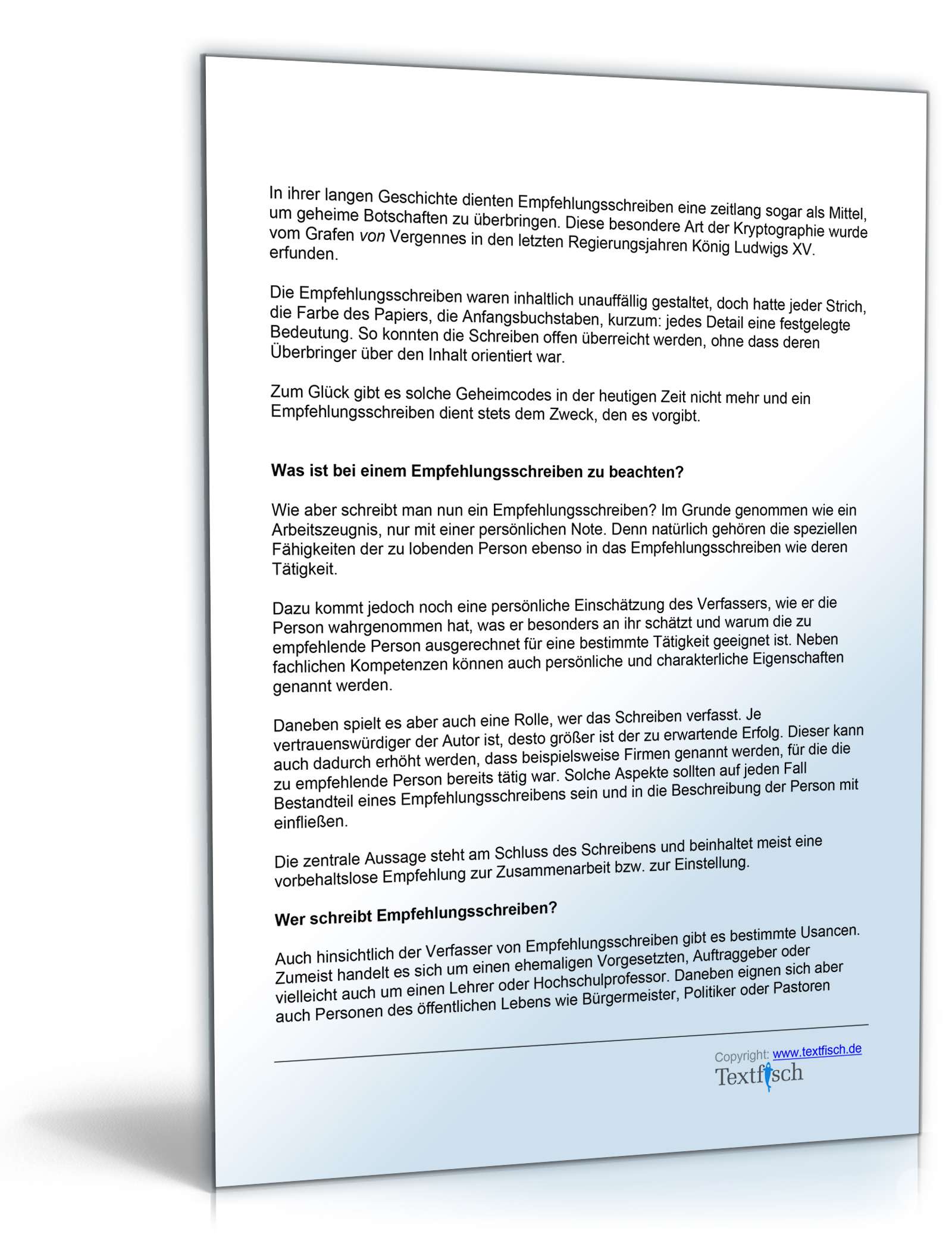 Empfehlung Mitarbeiter Word. Seite: 4