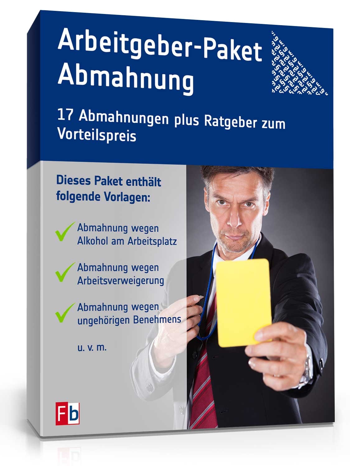 Arbeitgeber-Paket Abmahnung Excel