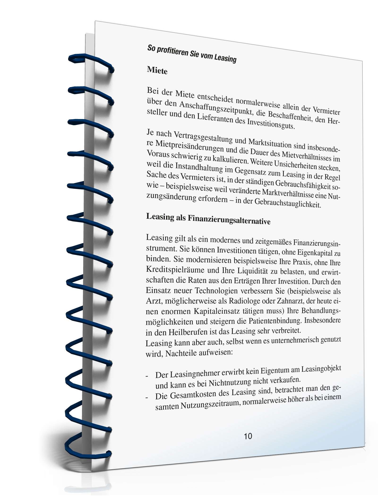 Ratgeber zum Thema Leasing  PDF. Seite: 9