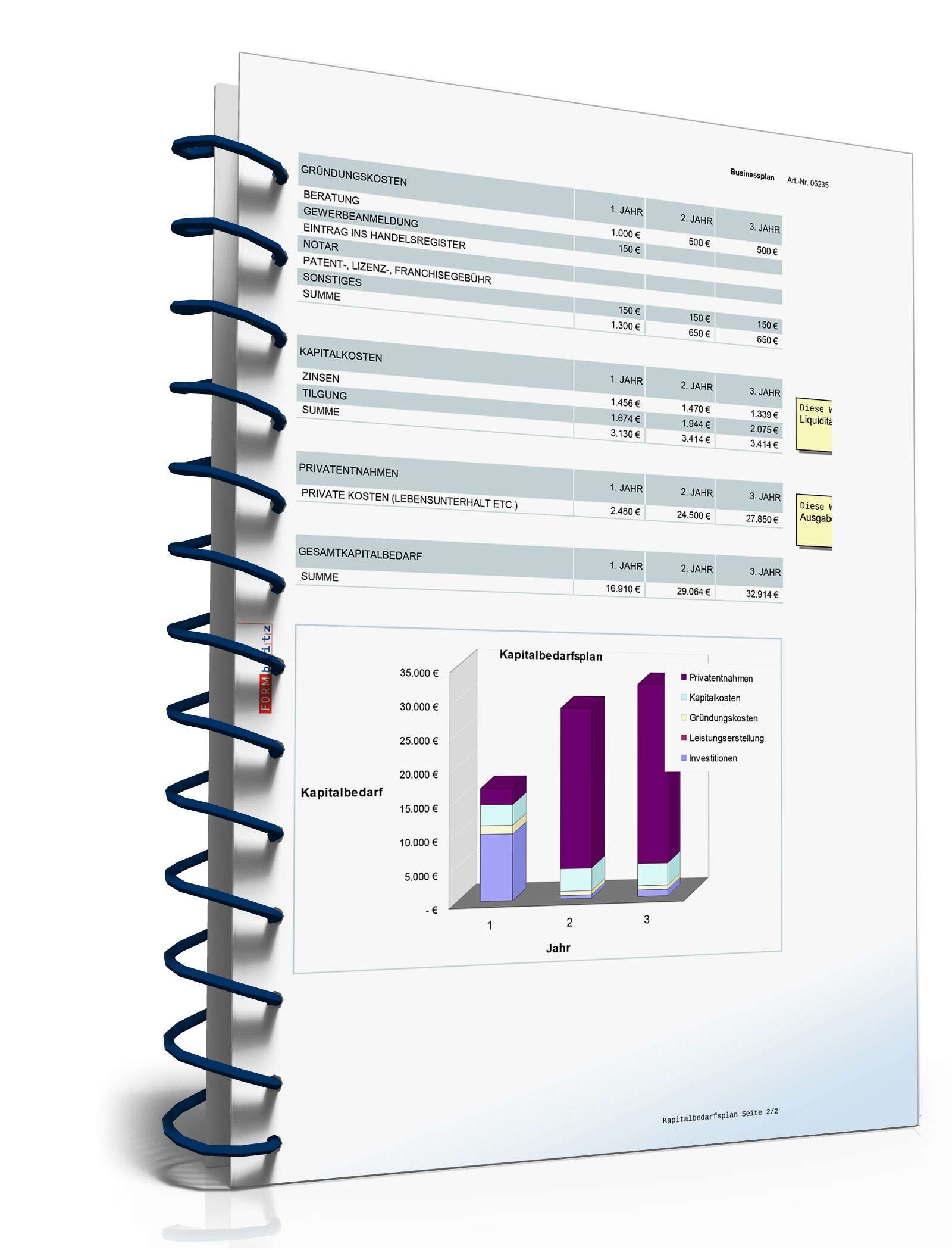 Businessplan Übersetzungsbüro Excel. Seite: 19