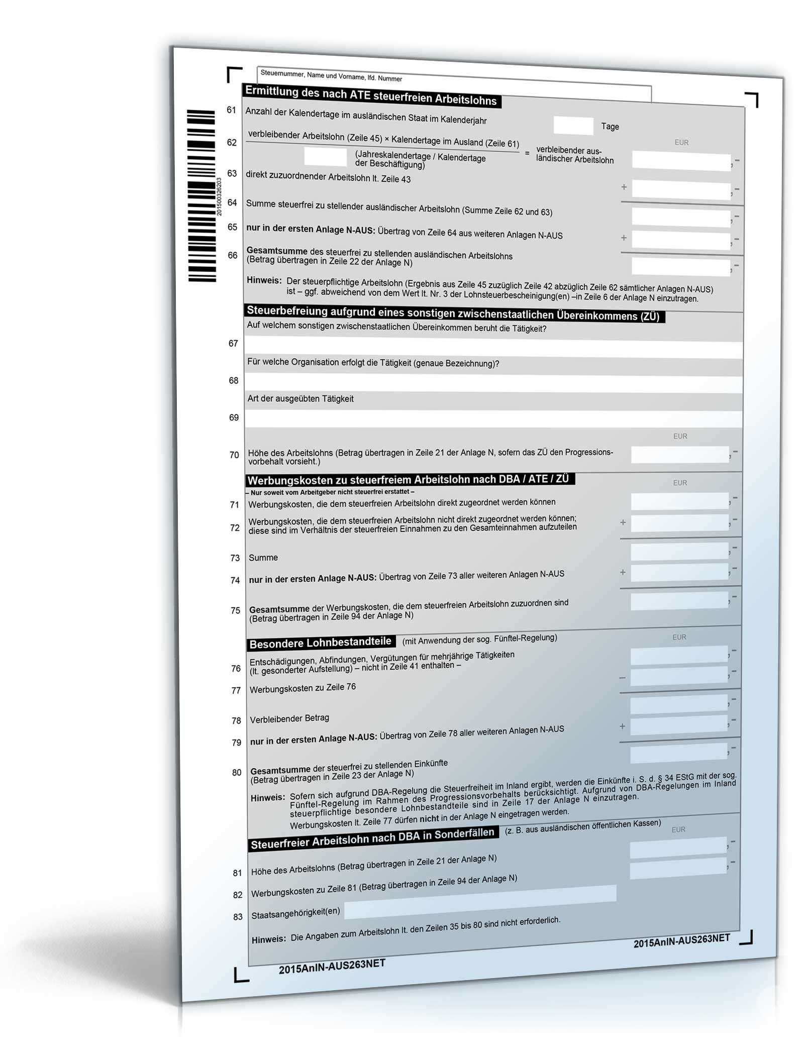 Anlage N-AUS 2015 PDF. Seite: 2