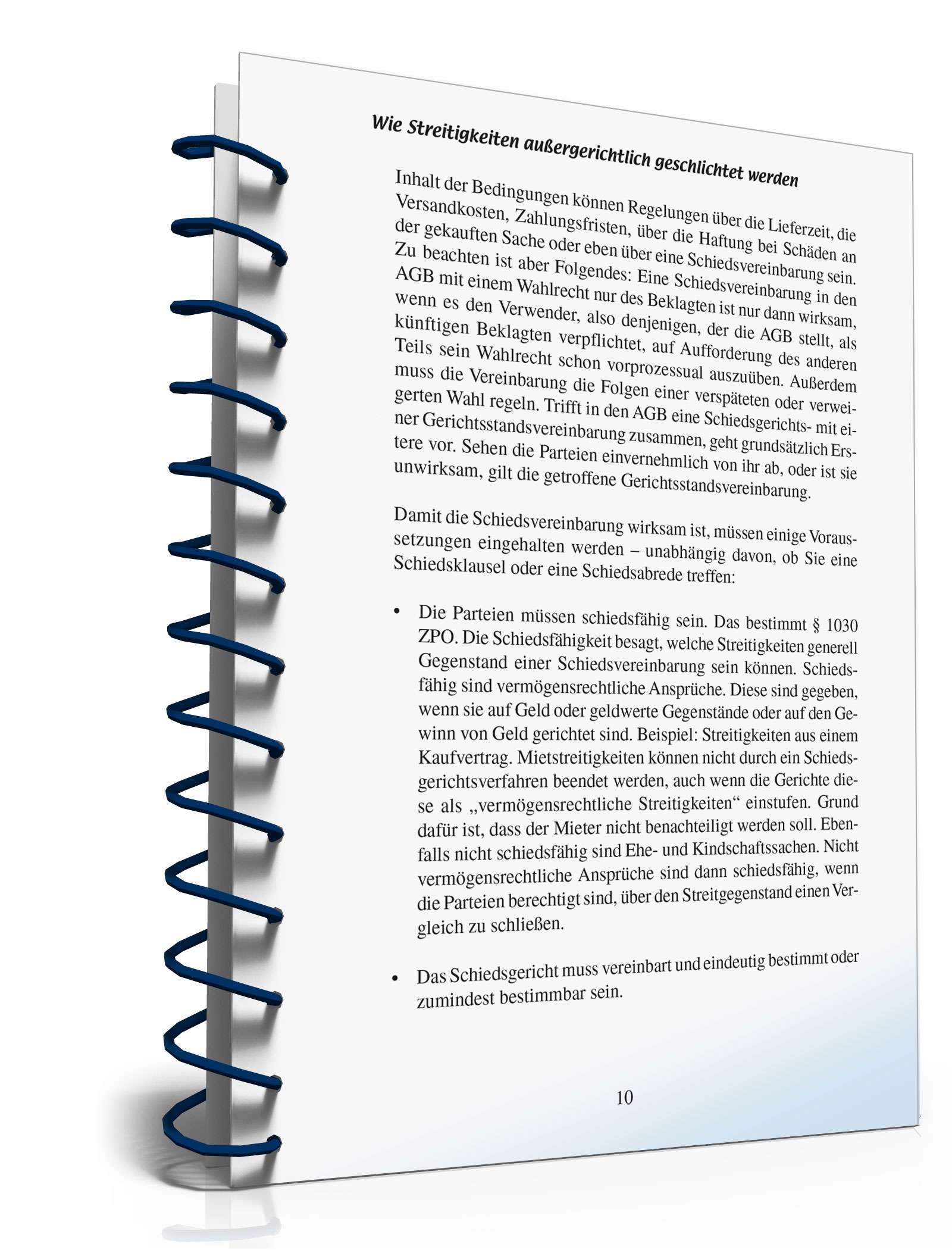 Wie Streitigkeiten außergerichtlich geschlichtet werden PDF. Seite: 9