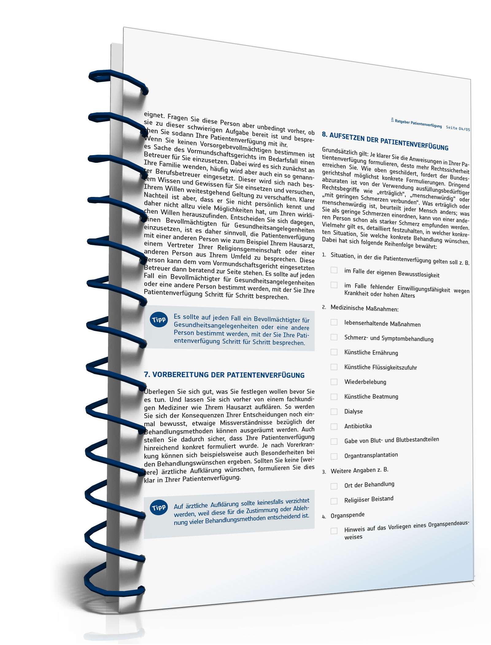 Ratgeber Patientenverfügung PDF. Seite: 5