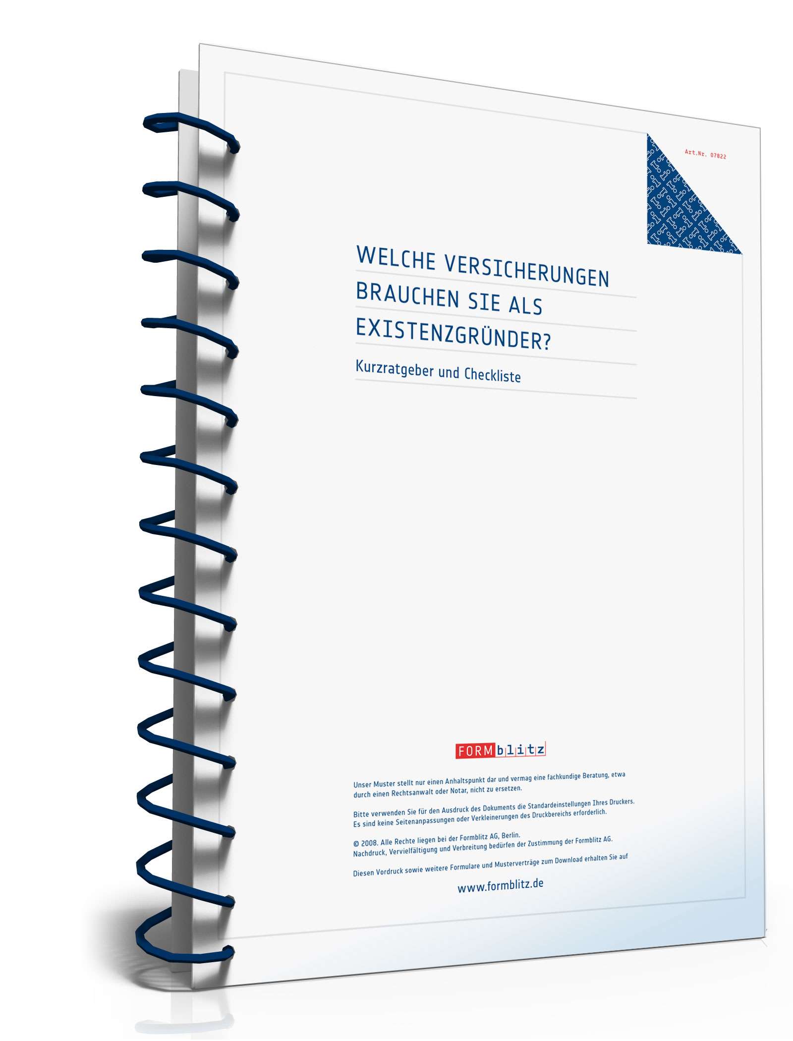 Ratgeber Versicherung Existenzgründer  PDF