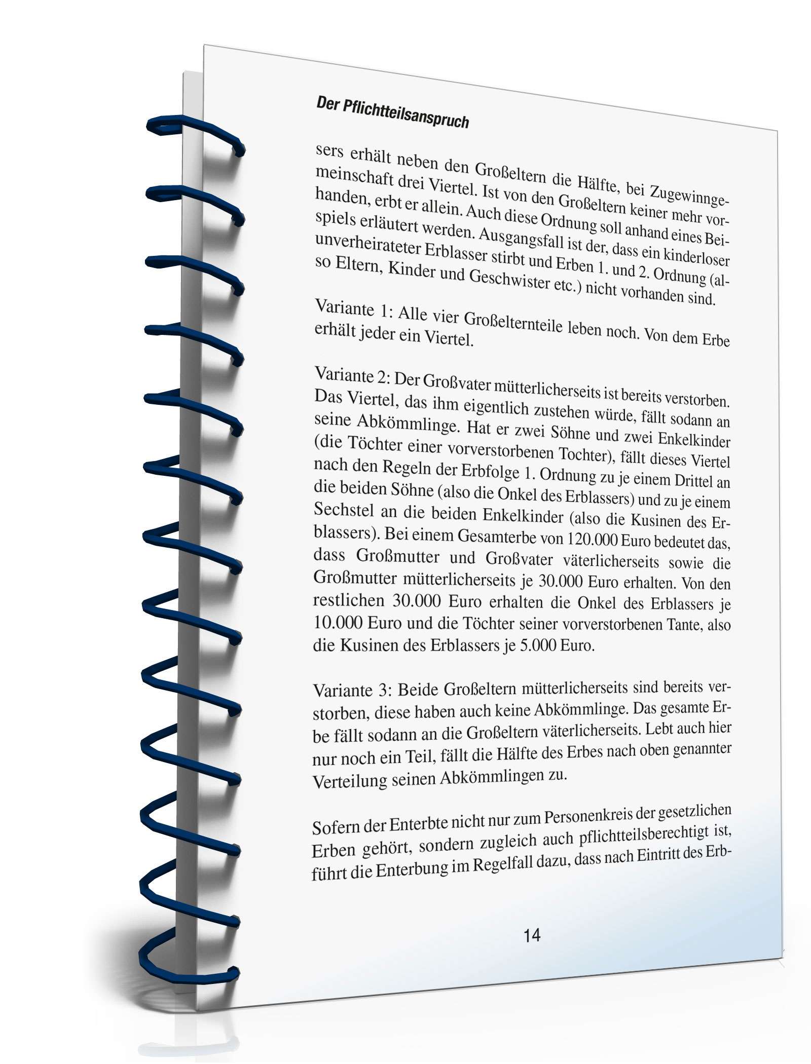 Ratgeber Pflichtteilsanspruch  PDF. Seite: 14