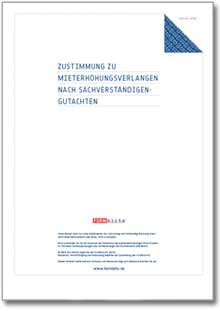 Ankündigung Mieterhöhung Sachverständigengutachten Word