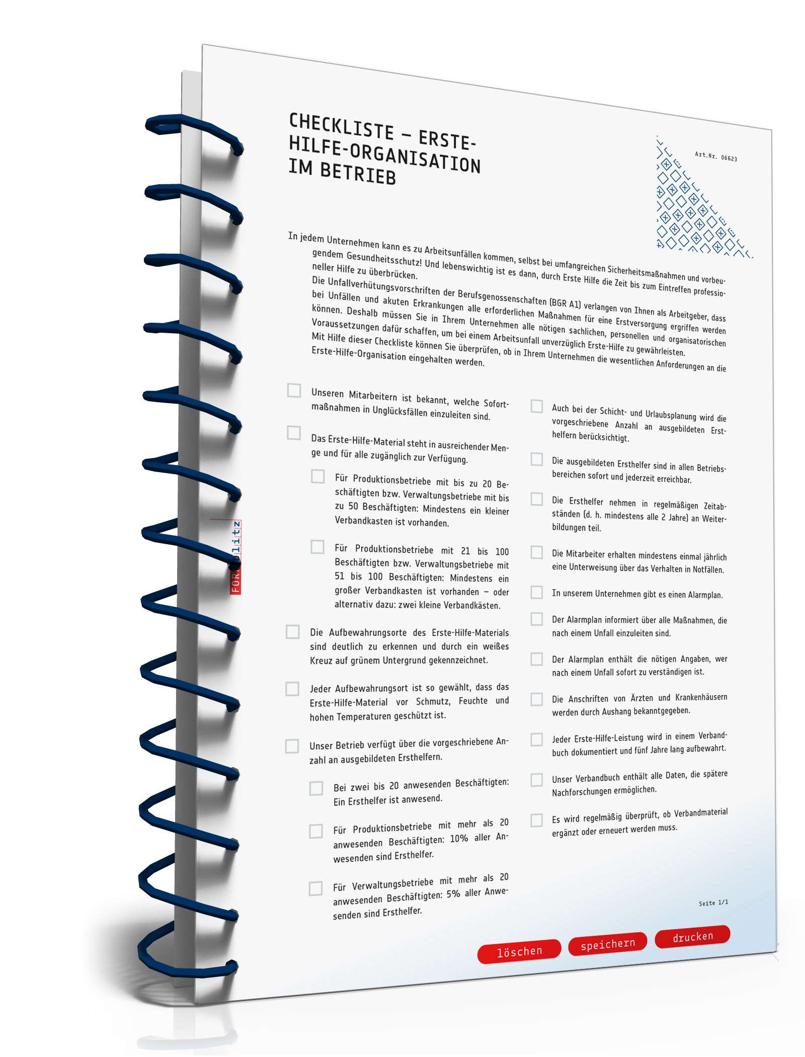 Erste Hilfe im Betrieb PDF