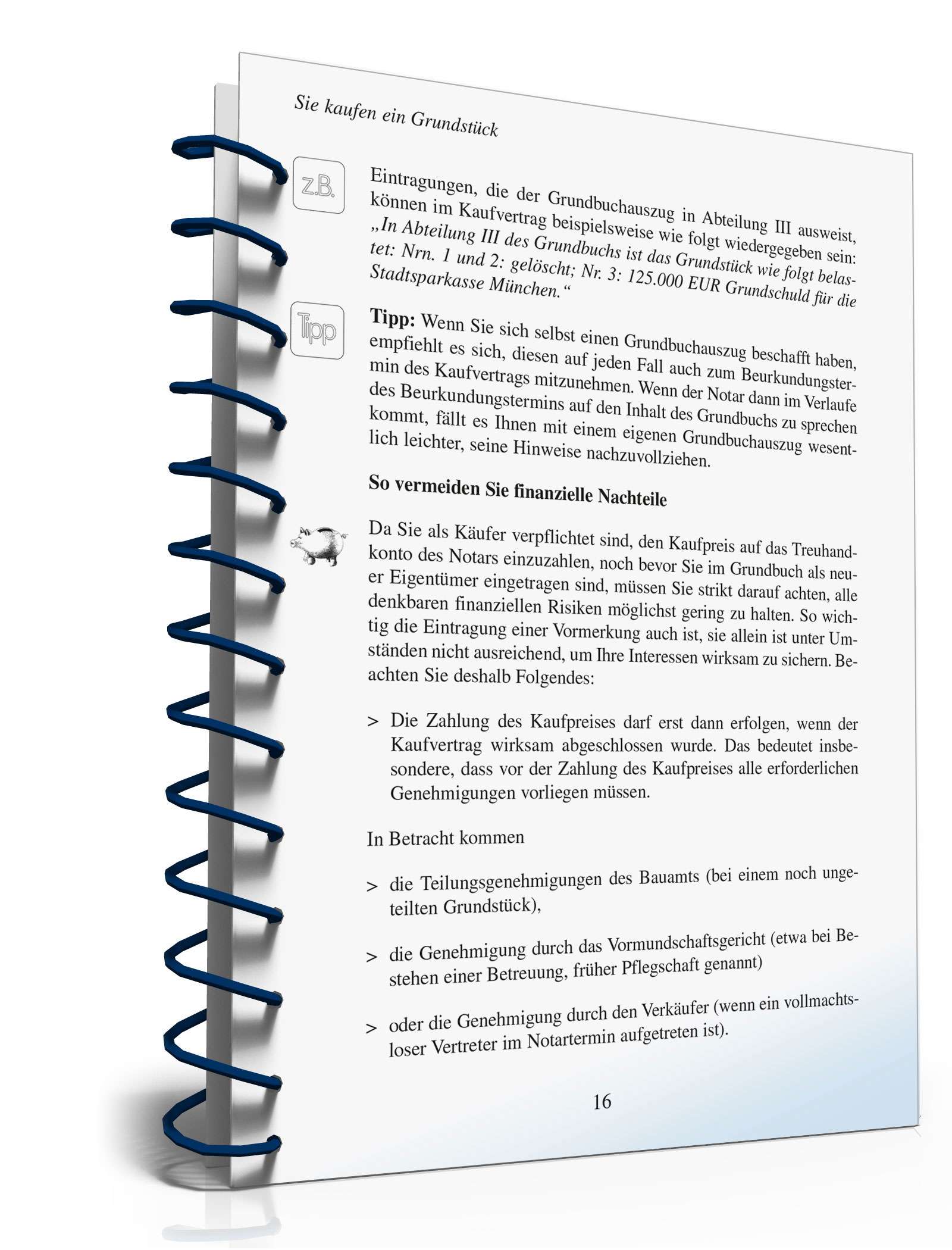 Ratgeber Immobilien-Kaufvertrag PDF. Seite: 13