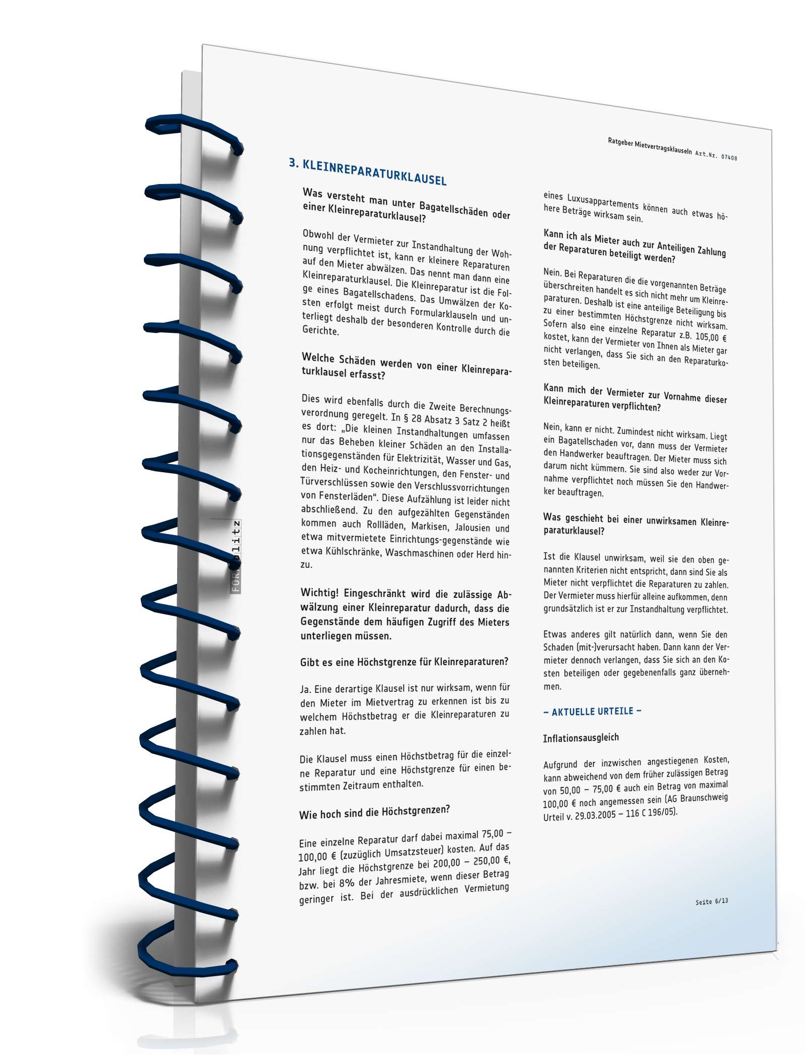 Ratgeber Mietvertragsklauseln  PDF. Seite: 7