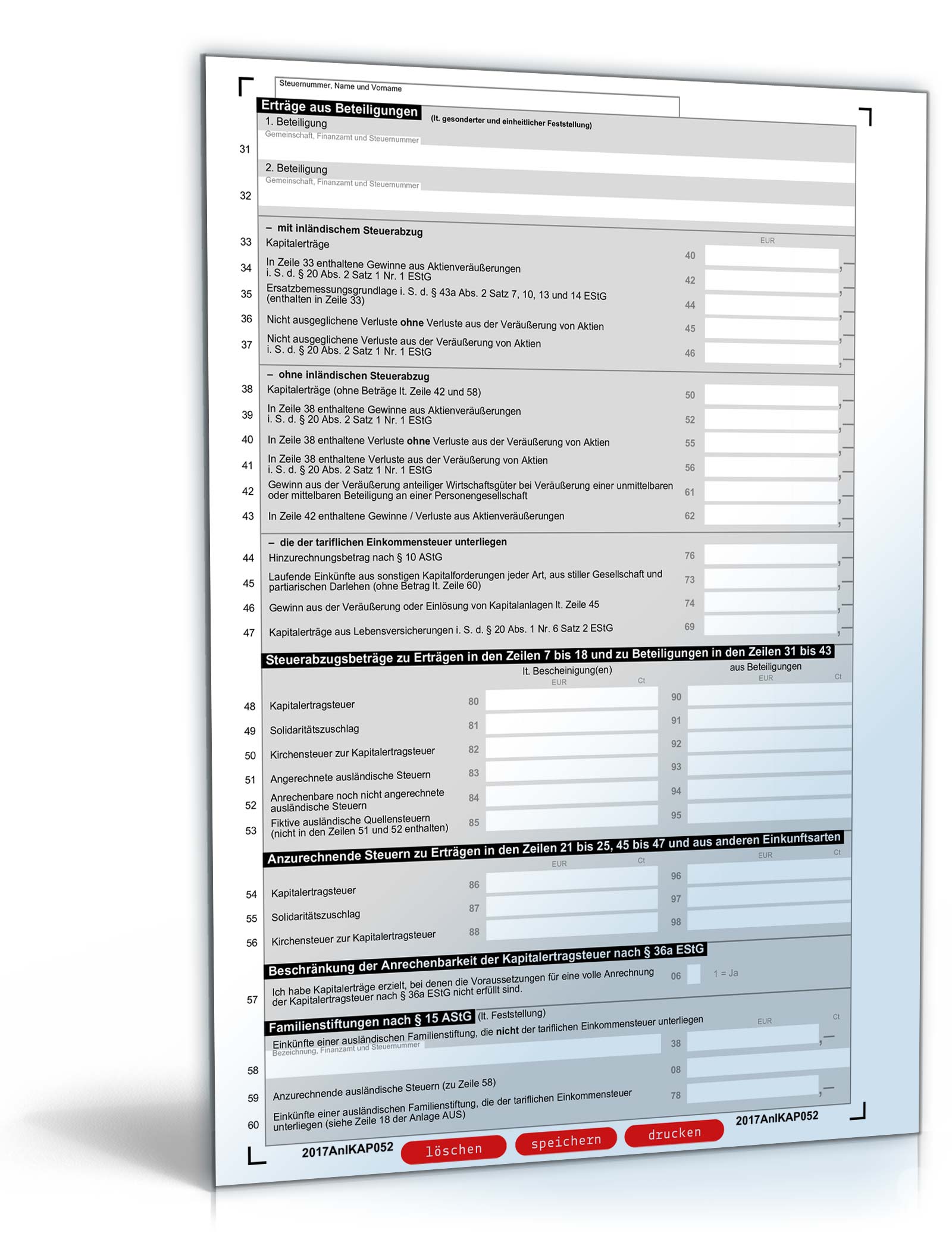 Anlage KAP 2017 PDF. Seite: 2