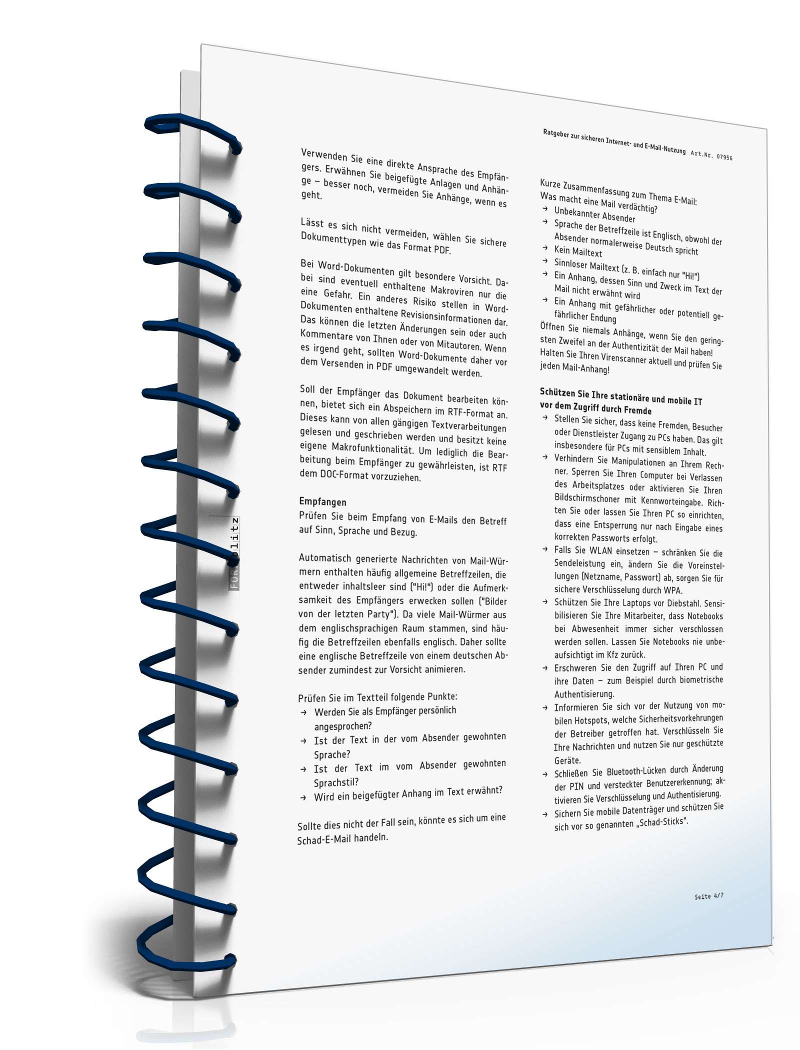 Sichere Internet- und E-Mail-Nutzung PDF. Seite: 5